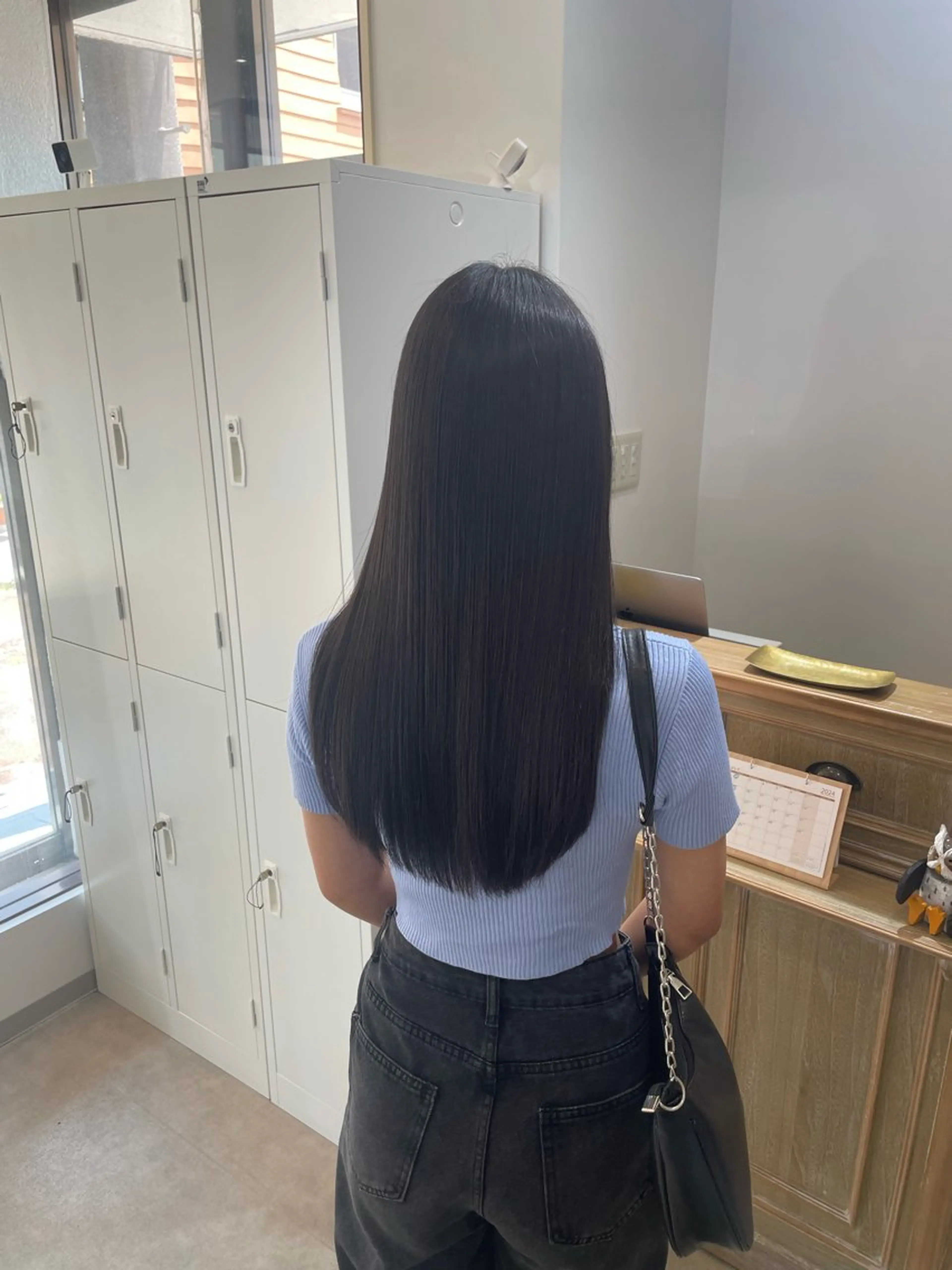 ロング カット 縮毛矯正 トリートメント radol所属・やまもと けんたのヘアスタイル