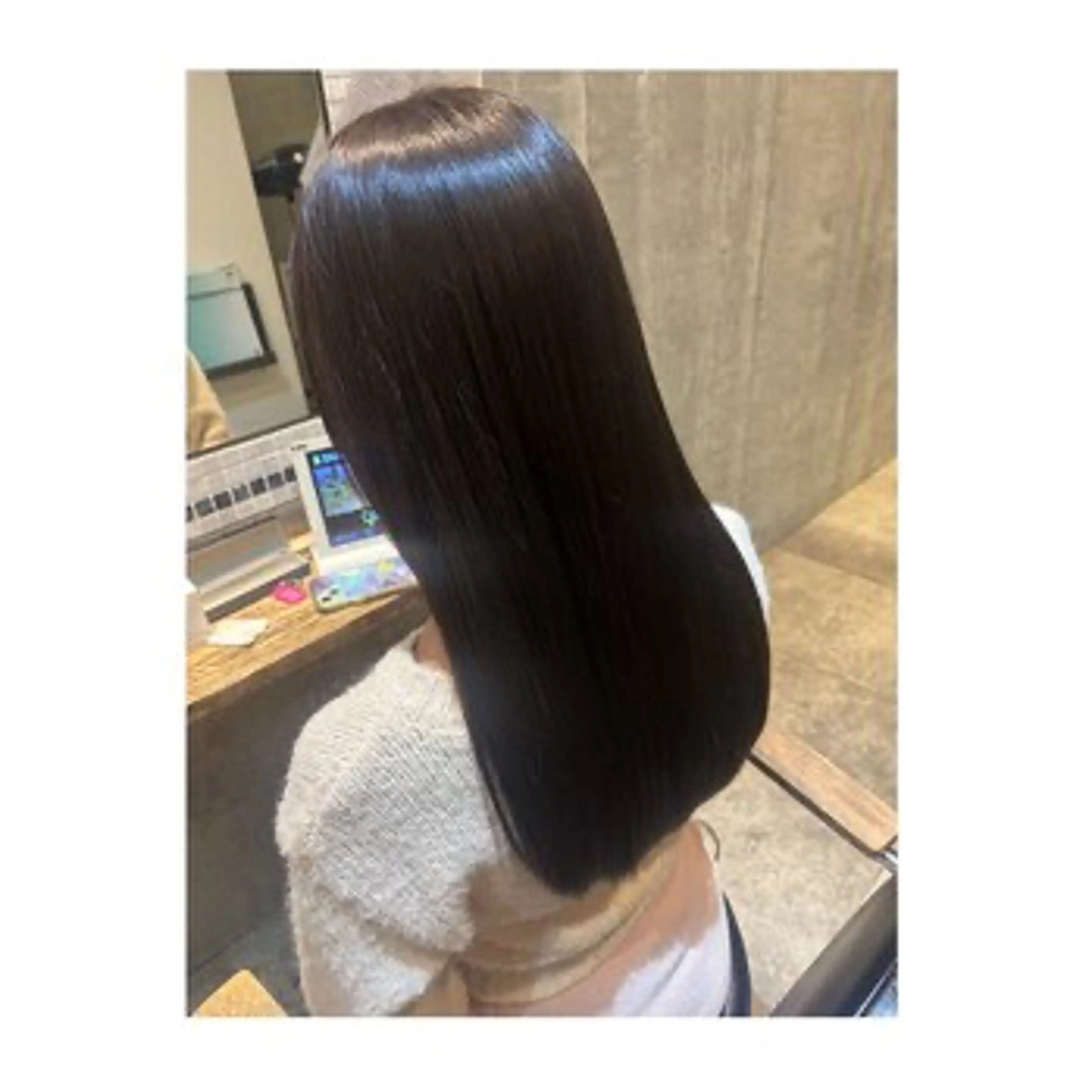 カラー 仲田 美裕子のヘアスタイル