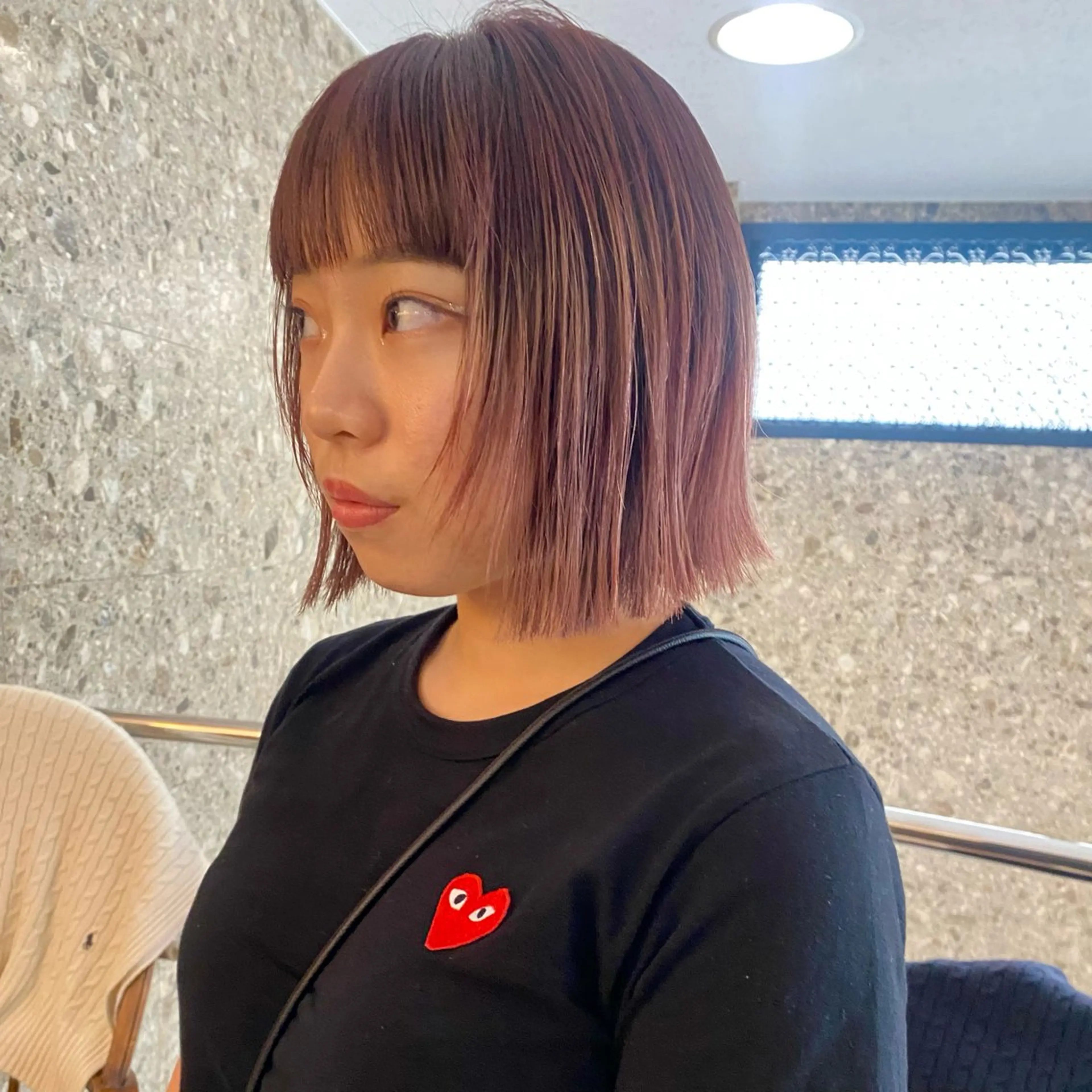 カラー カット ヘアカラー ひな 【pia】のヘアスタイル