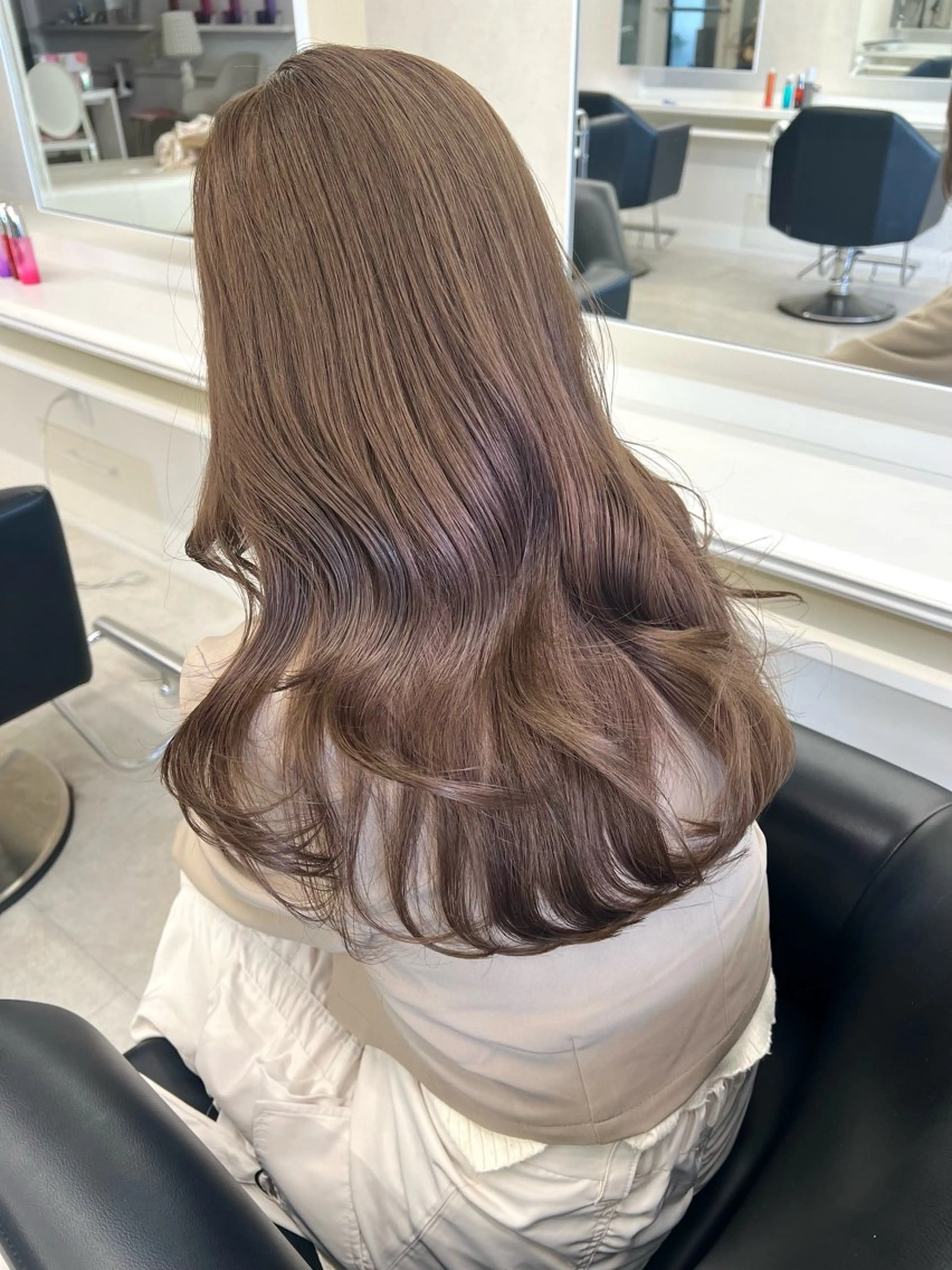 ロング ヘアカラー Parve Mix / 根本 梨湖🫧のヘアスタイル