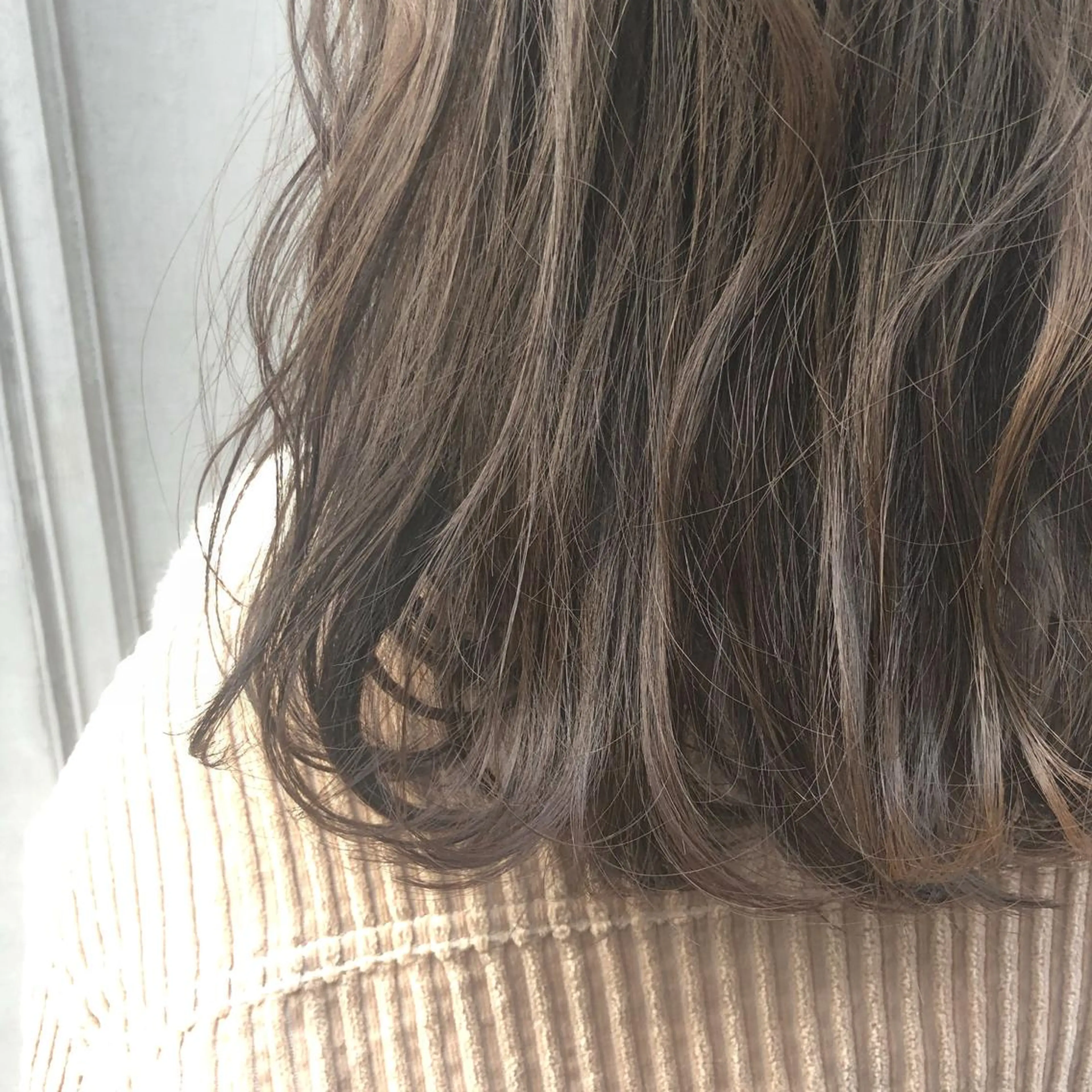 ミディアム カラー ベージュカラー ブラウンカラー ブラウンベージュ 縮毛矯正/ 髪質改善/浅見拓哉のヘアスタイル