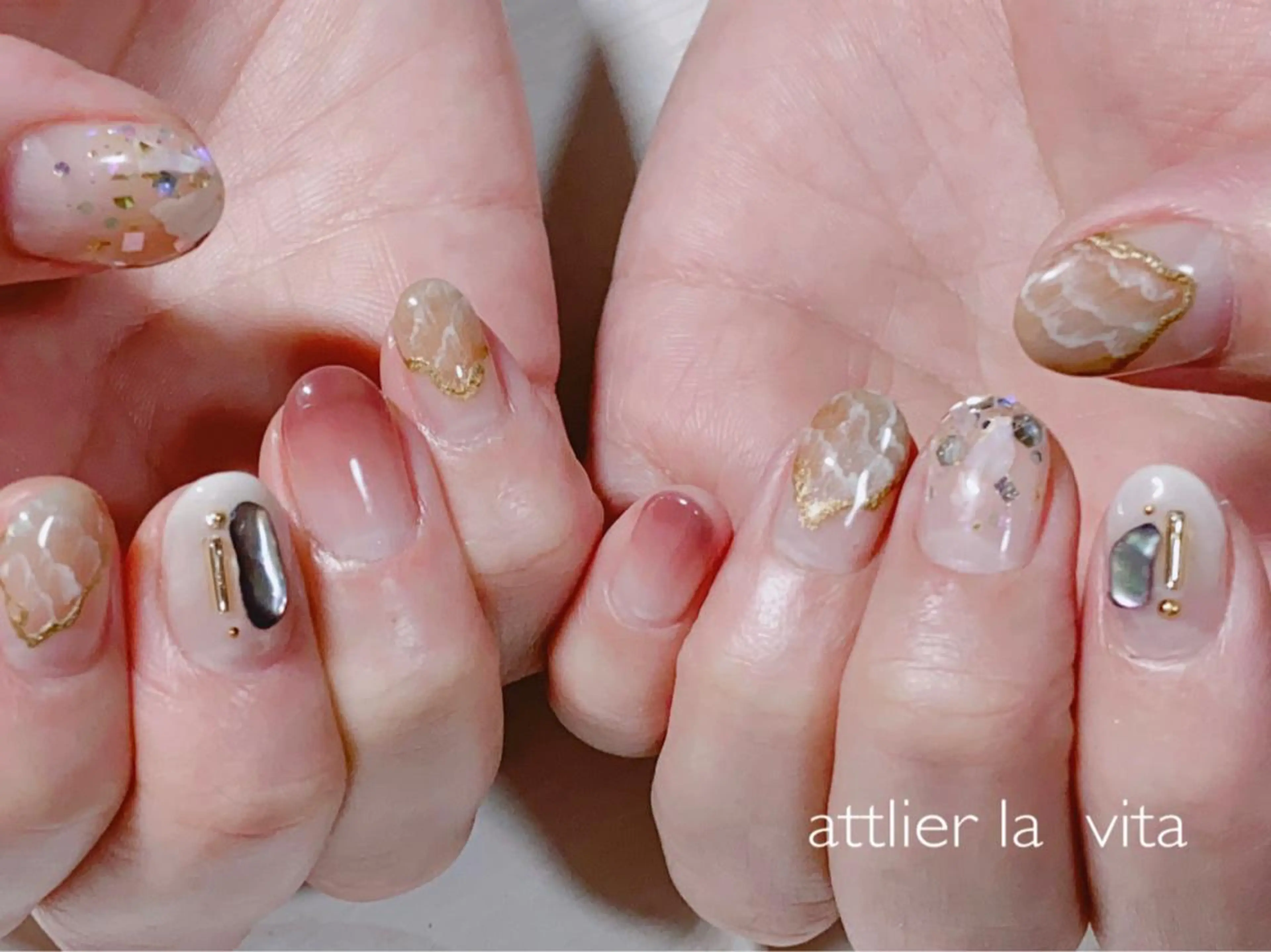 ネイル ハンドネイル atelier la vita所属・lavita. mimuraのネイルデザイン