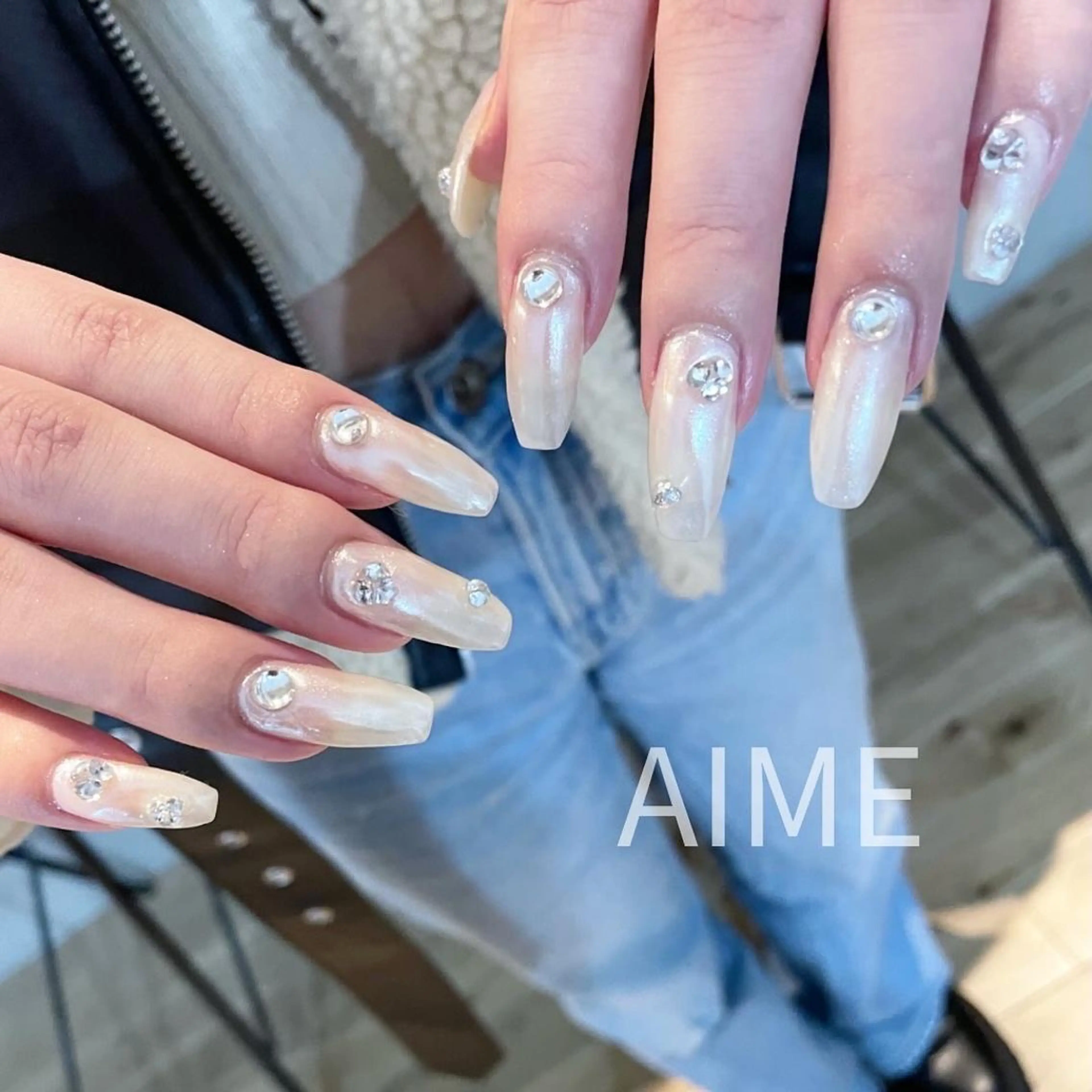 ネイル ハンドネイル AIME （momo）のネイルデザイン