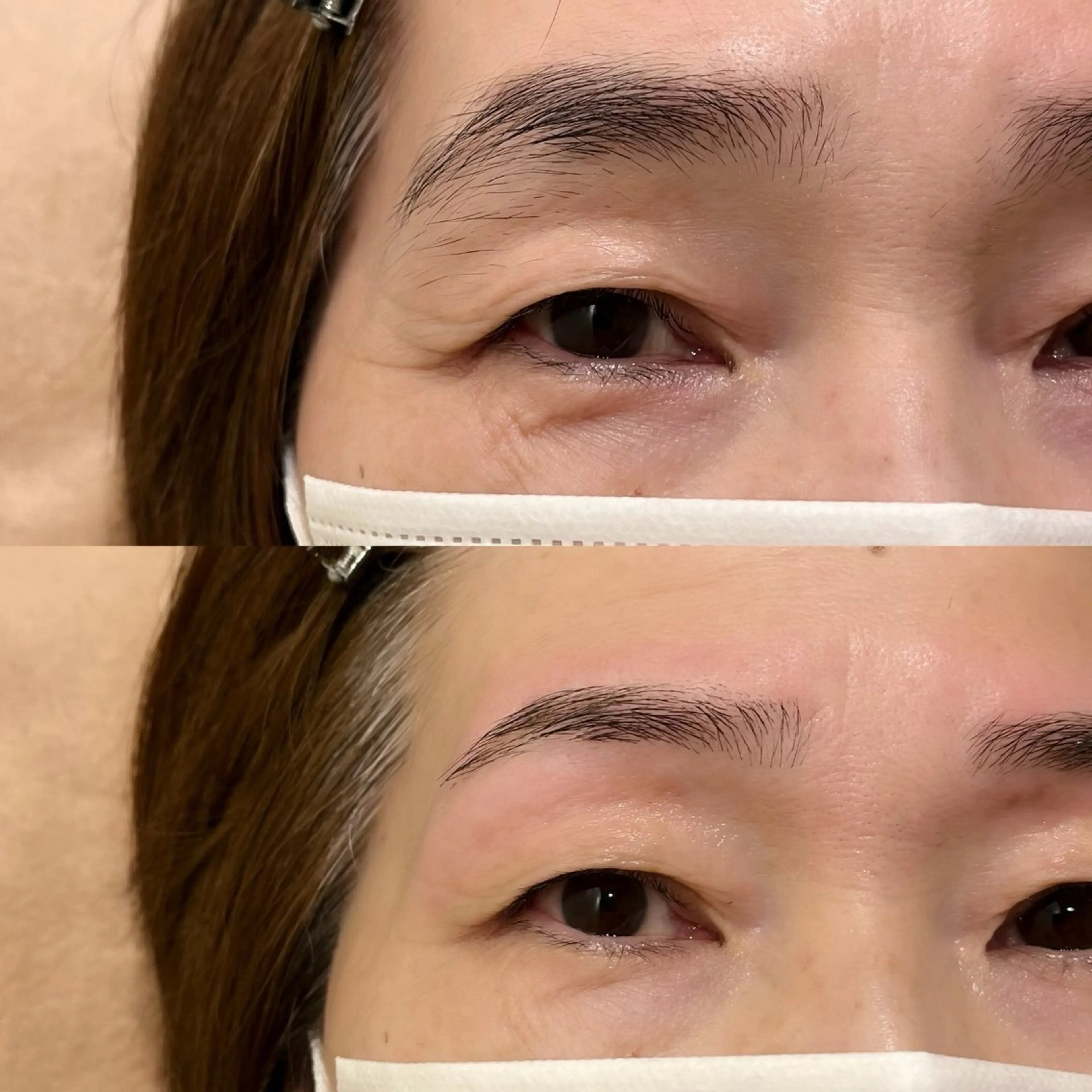 アイブロウ 眉毛ワックス脱毛 田中 鈴乃のヘアスタイル