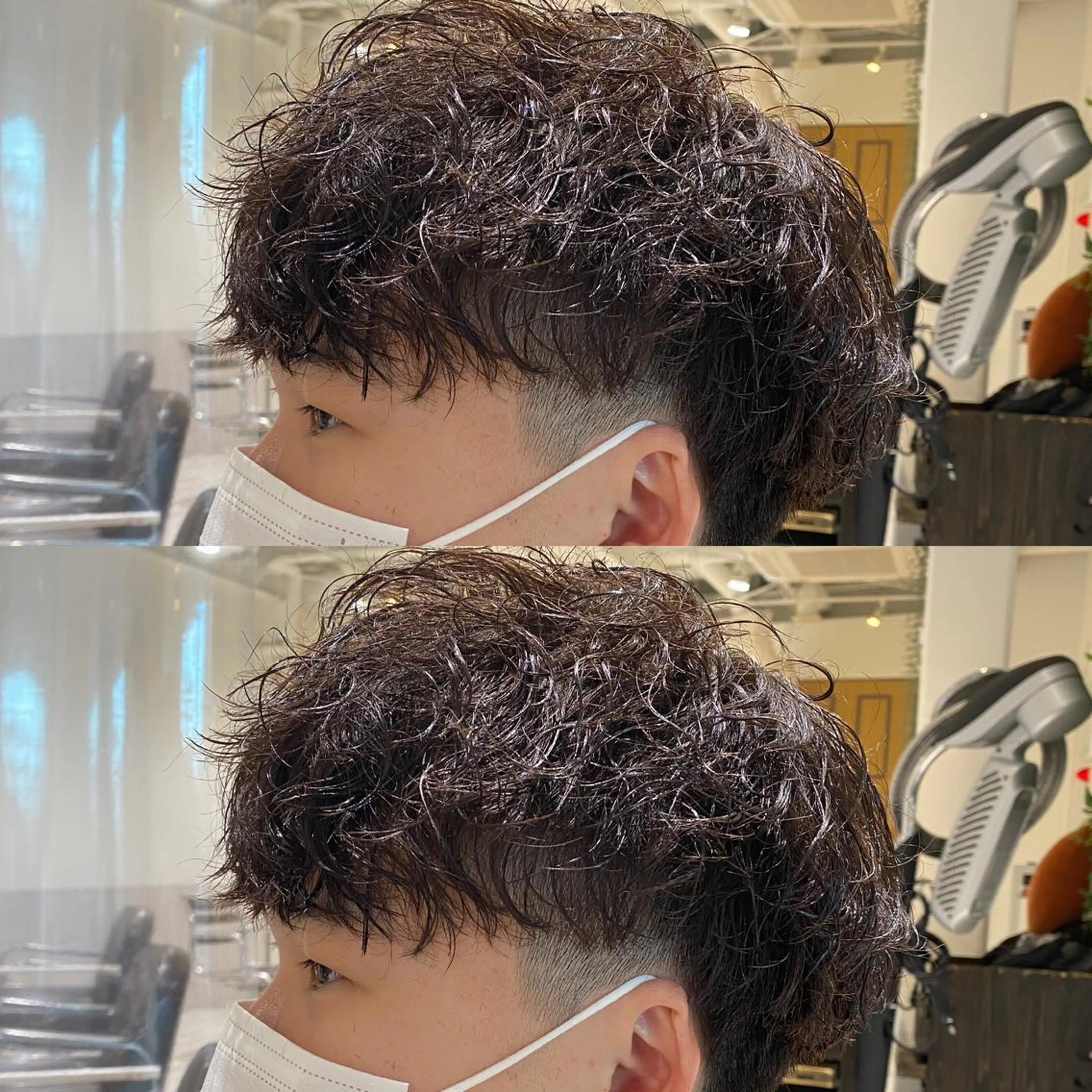 パーマ 神奈川大学最寄り白楽 三本松巧のヘアスタイル