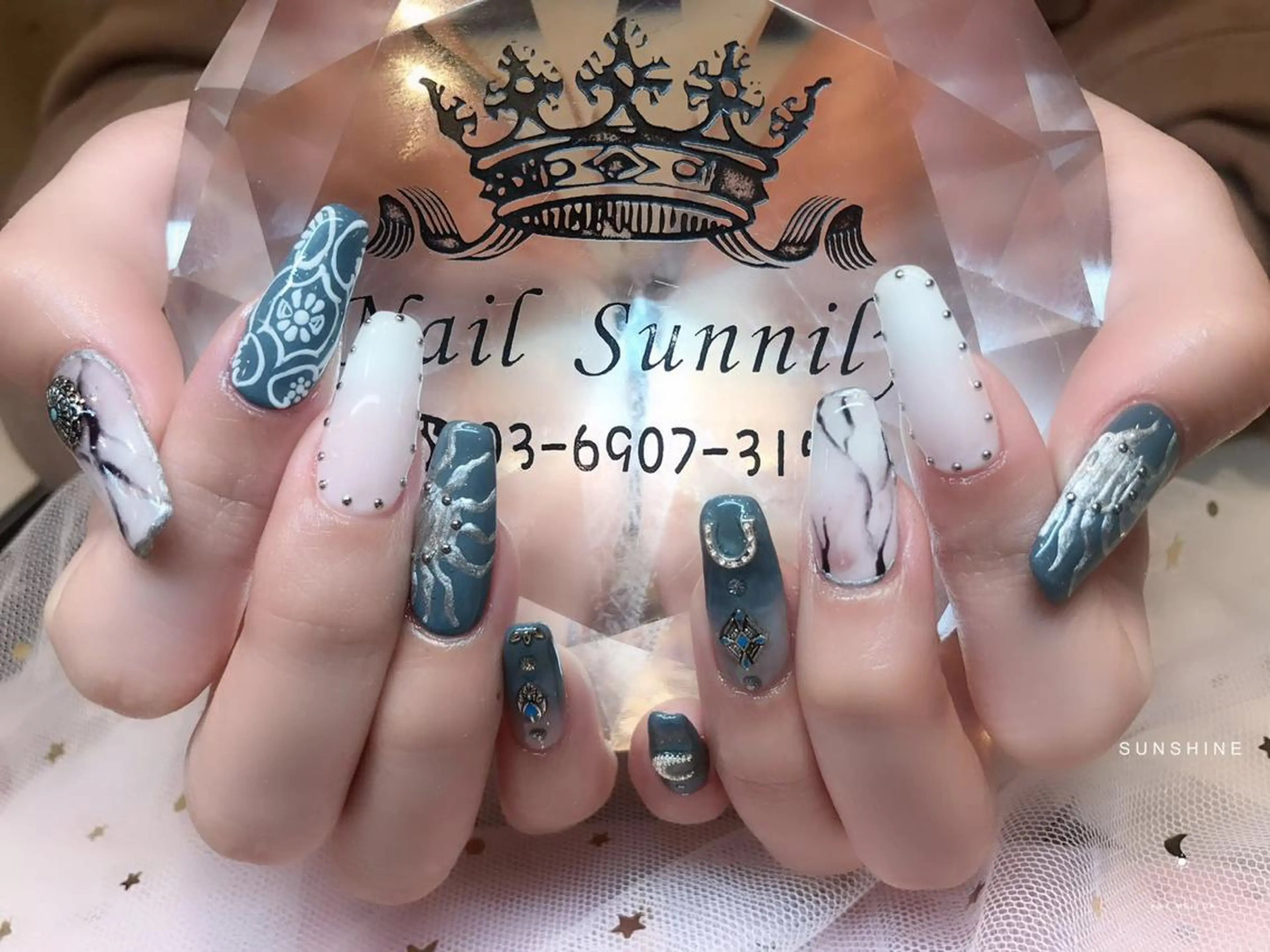 ネイル 長さだし専門店 M2　rikaのネイルデザイン