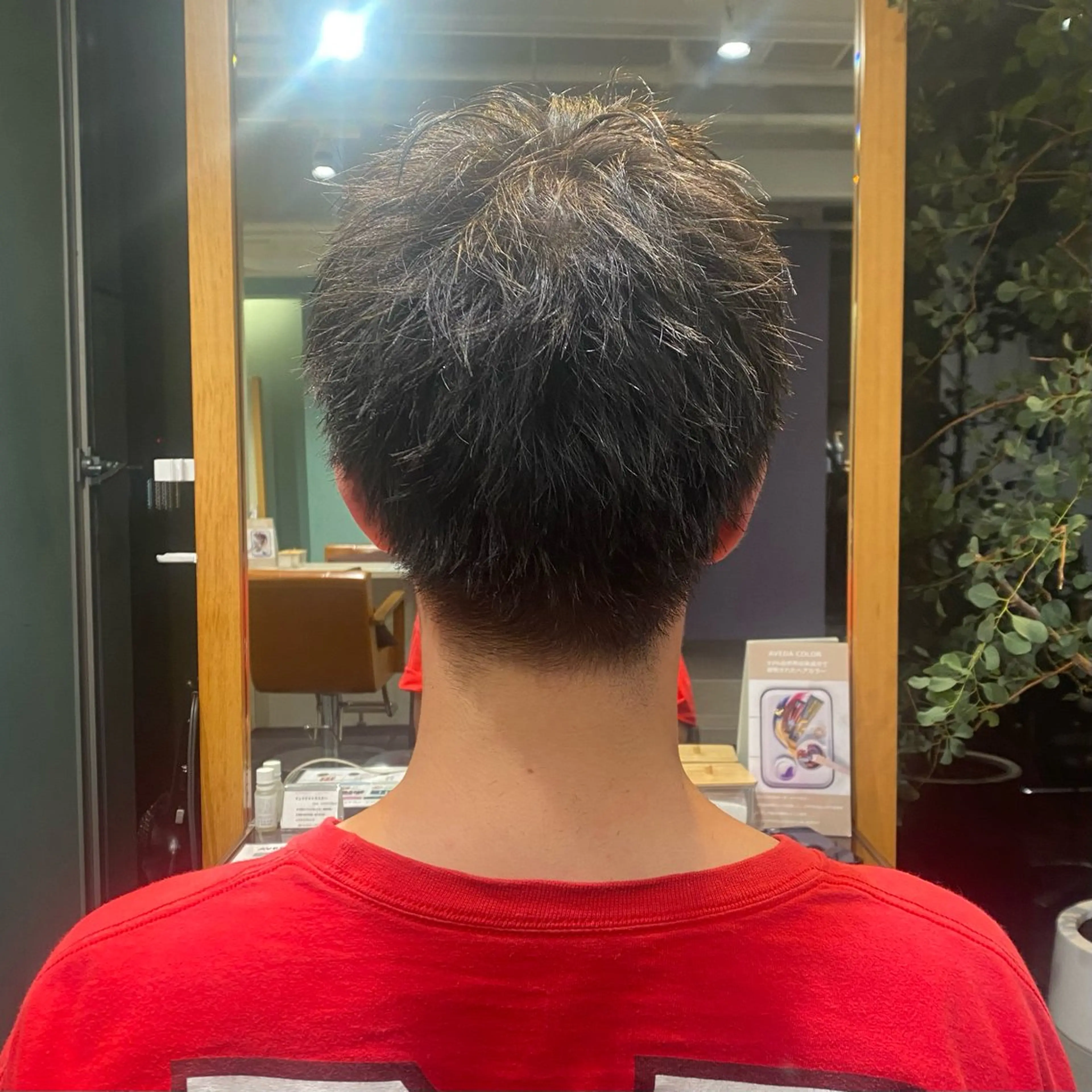 メンズ ハヤシ ルカのヘアスタイル