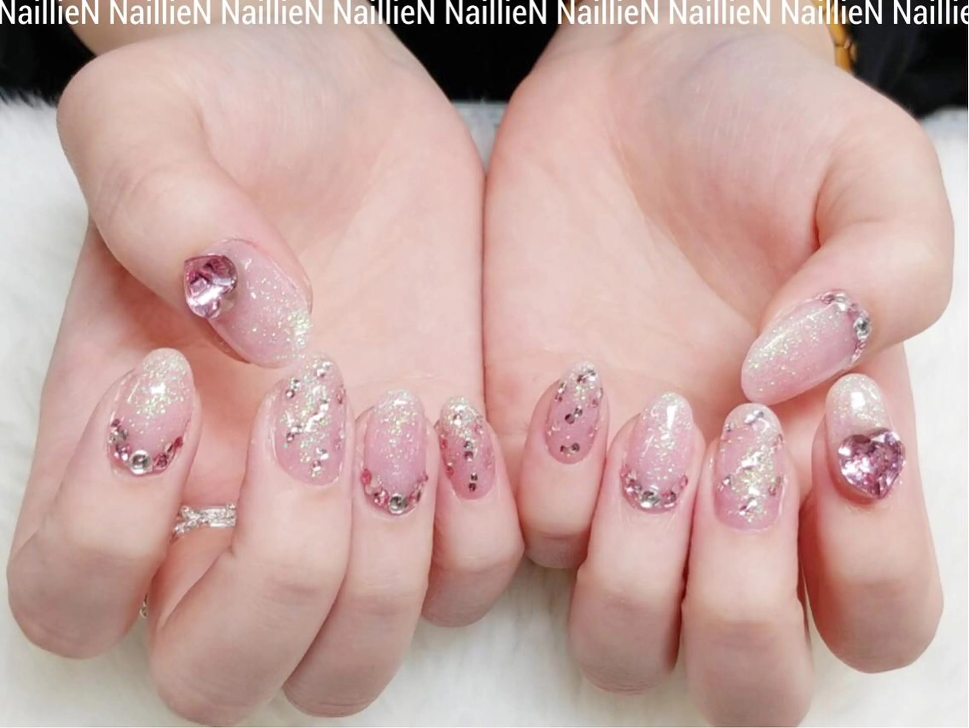 ネイル ラメ(グリッター) Nail lieNのネイルデザイン