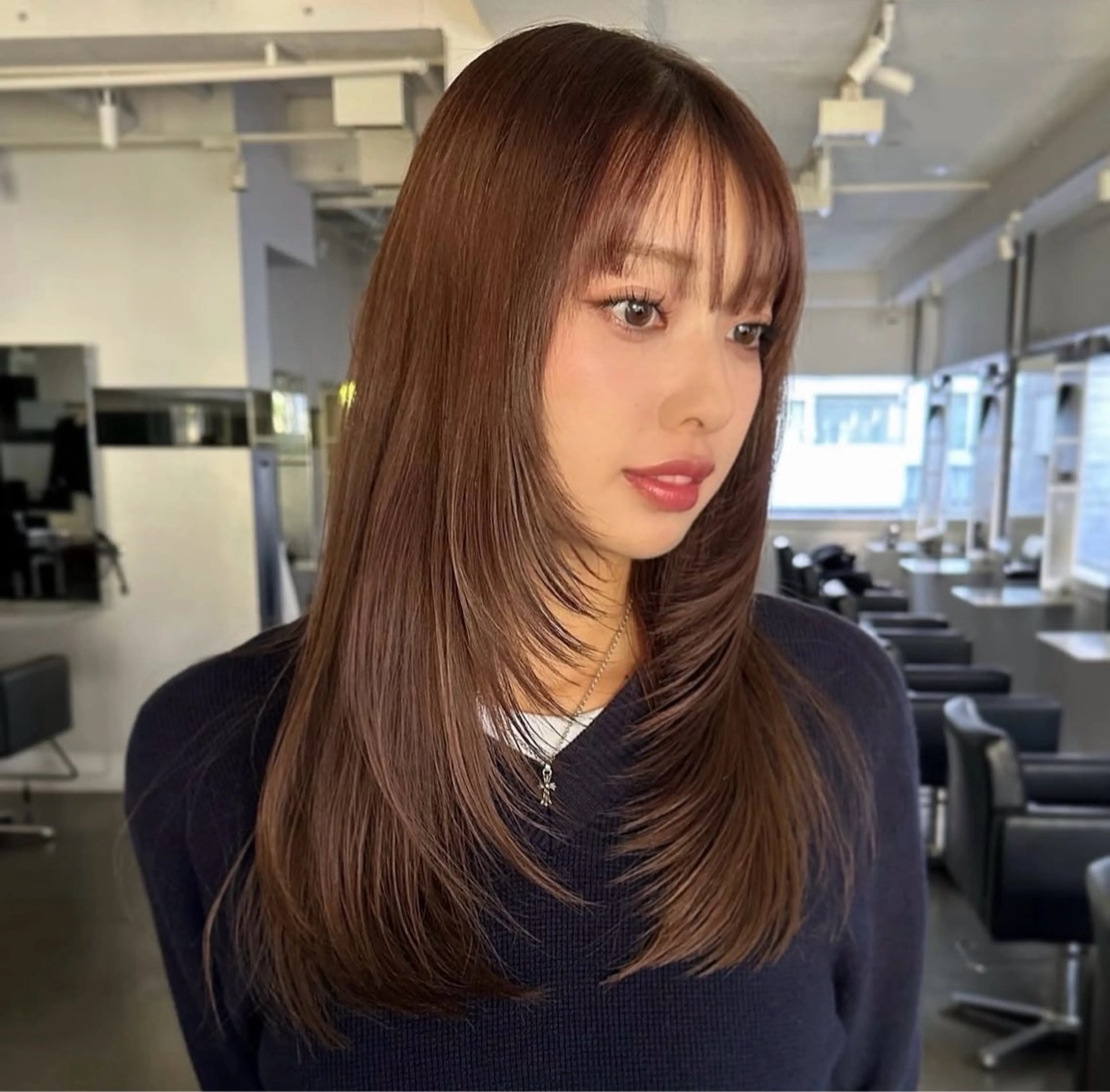 セミロング 赤熊 咲良 🦔ྀིのヘアスタイル