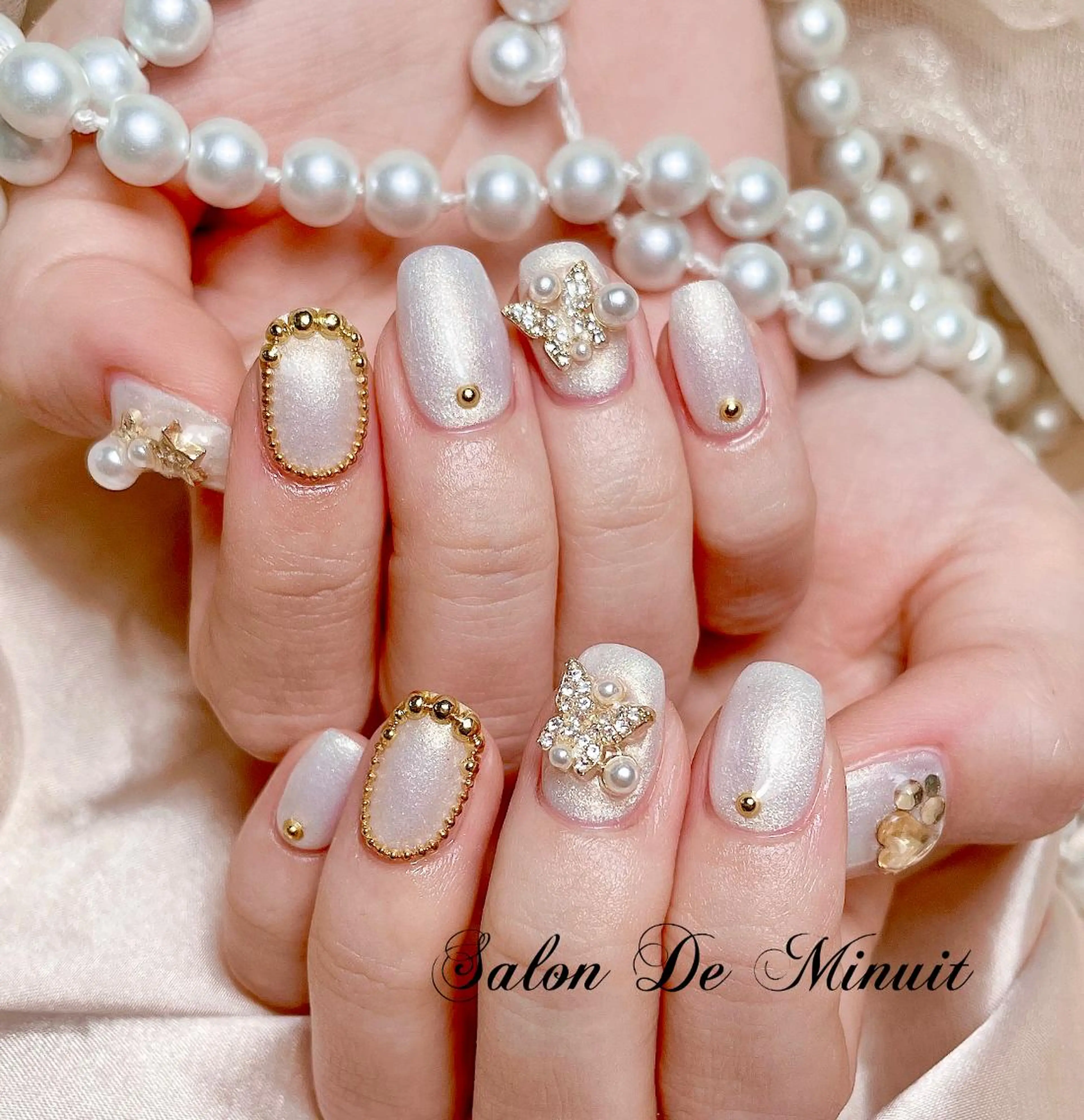 ネイル ハンドネイル ハンドケア Momo 🤍のネイルデザイン