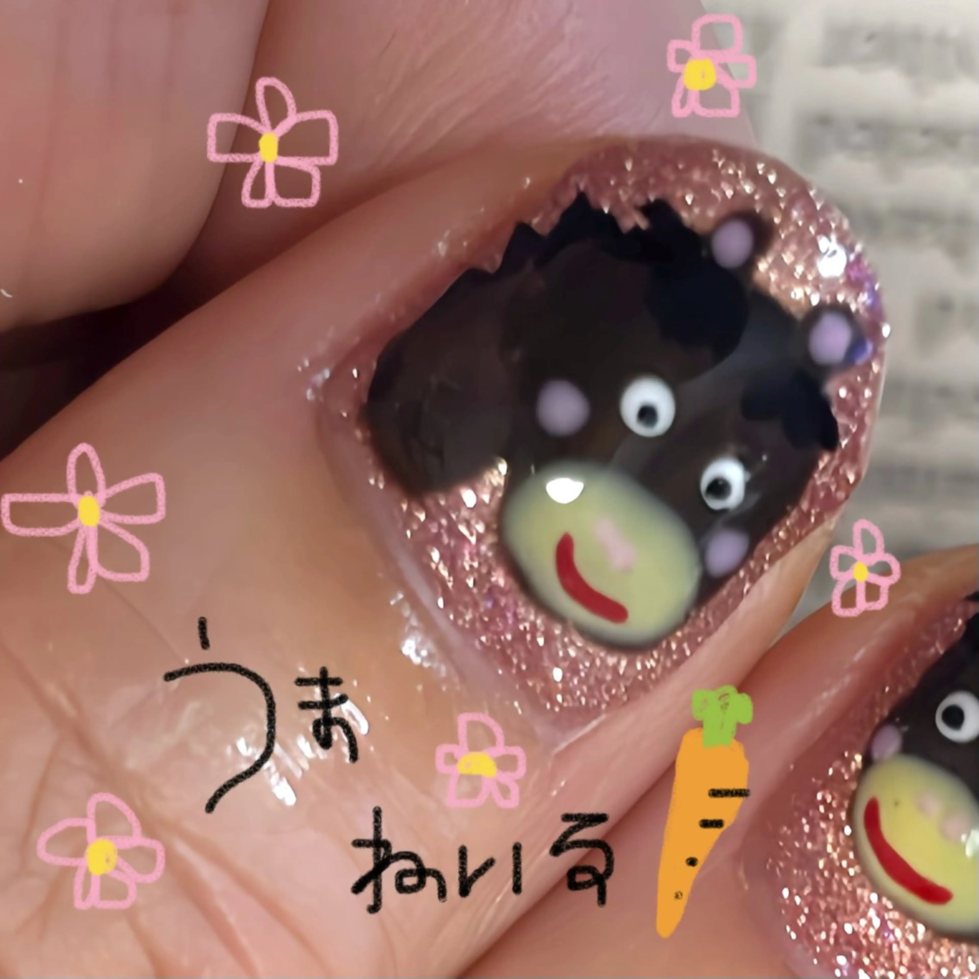 ネイル ハンドネイル ぽっぷん satomiのネイルデザイン