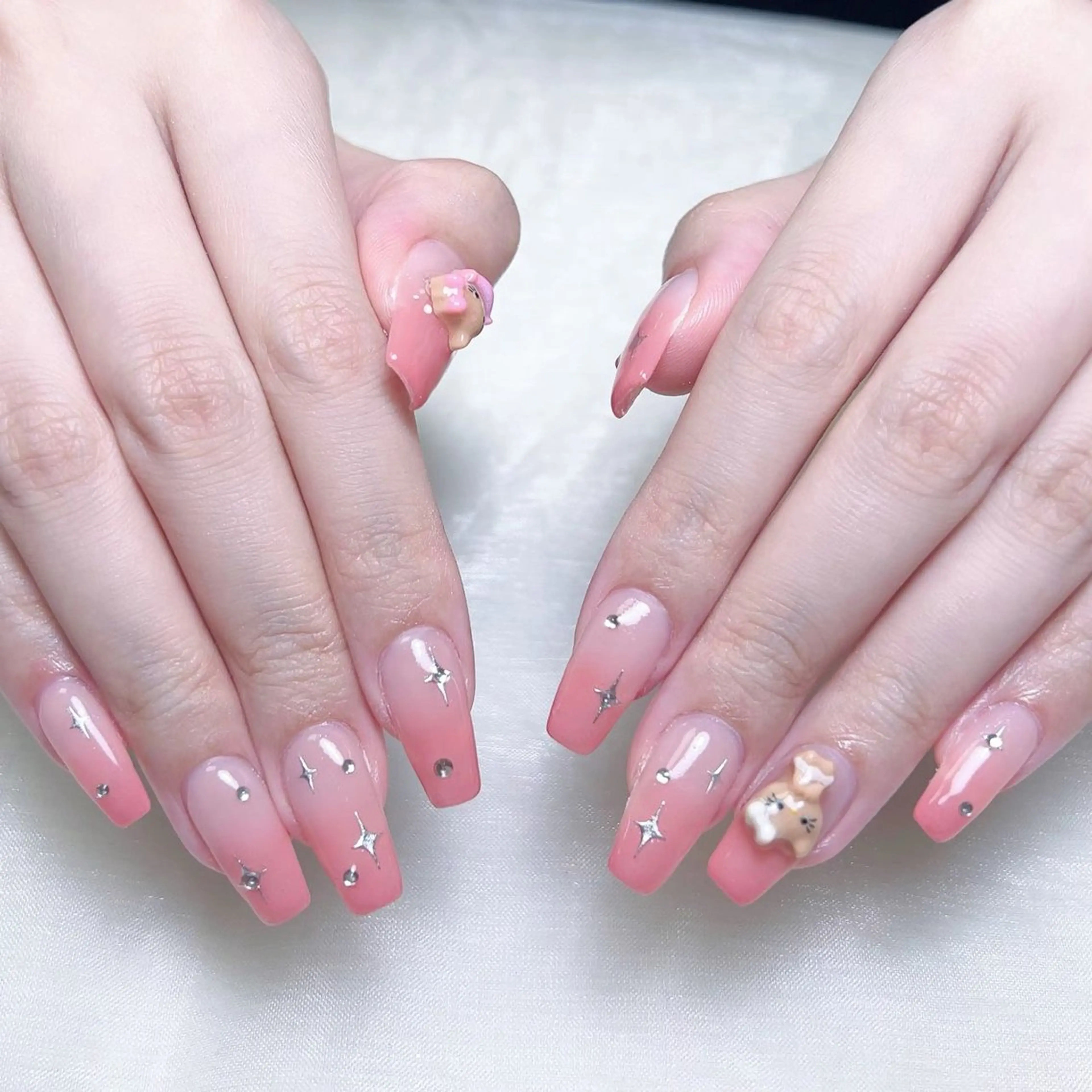 メンズ ネイル 持ち込み ハンドネイル Nail salon 木にいるのネイルデザイン