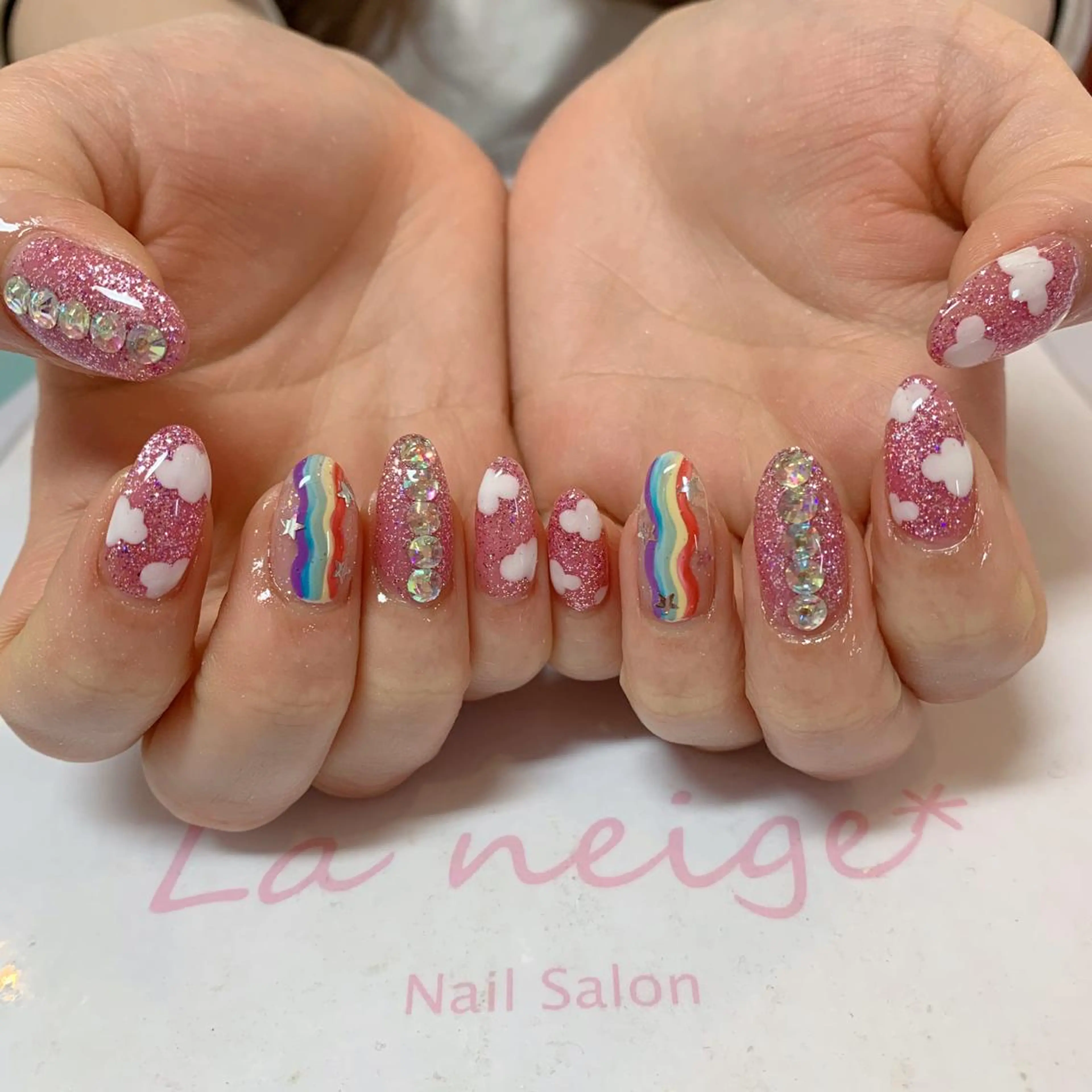 ネイル La neige* yuki 🥯🍑のネイルデザイン