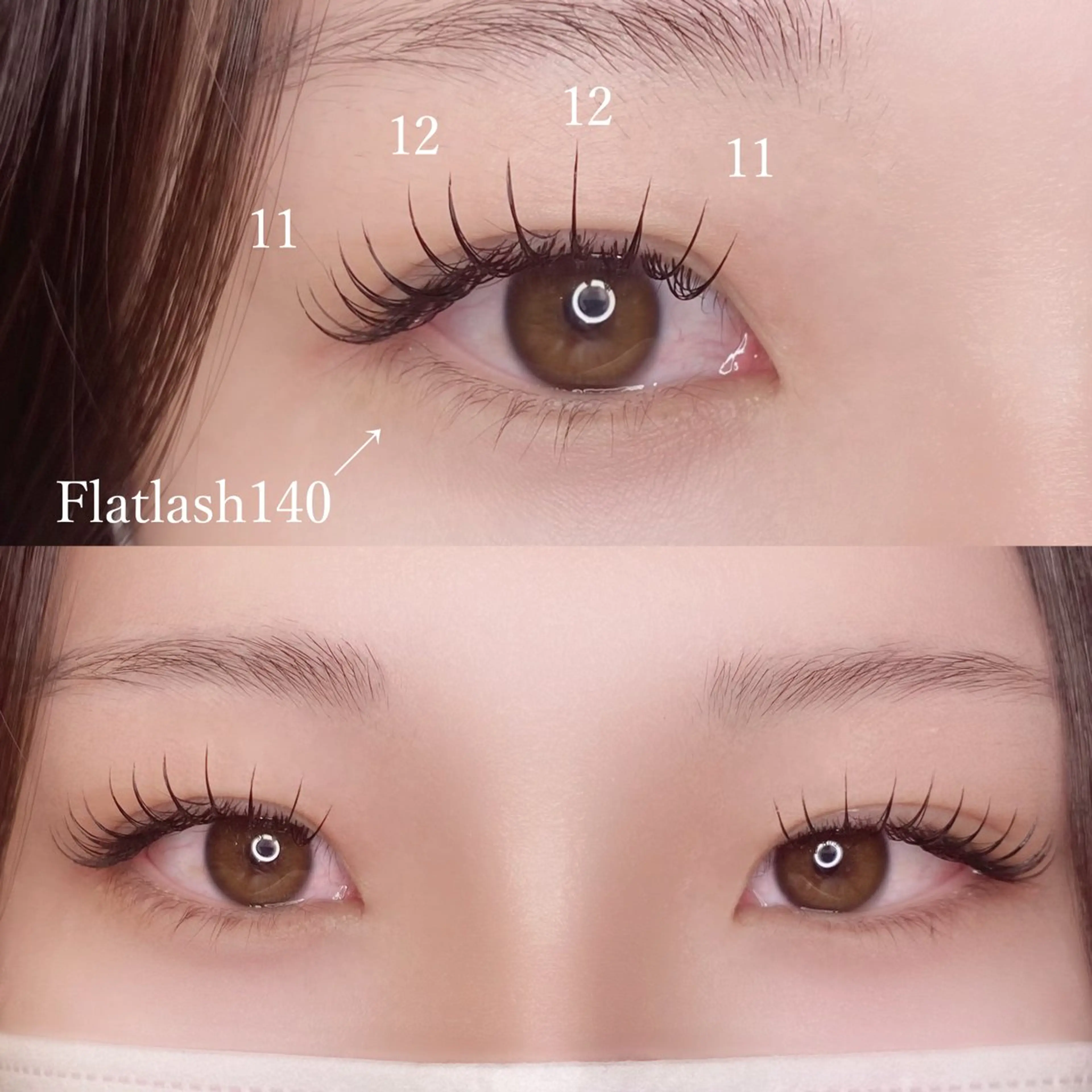 マツエク・マツパ 立川駅徒歩2分🫧 vivogueのマツエク・マツパデザイン