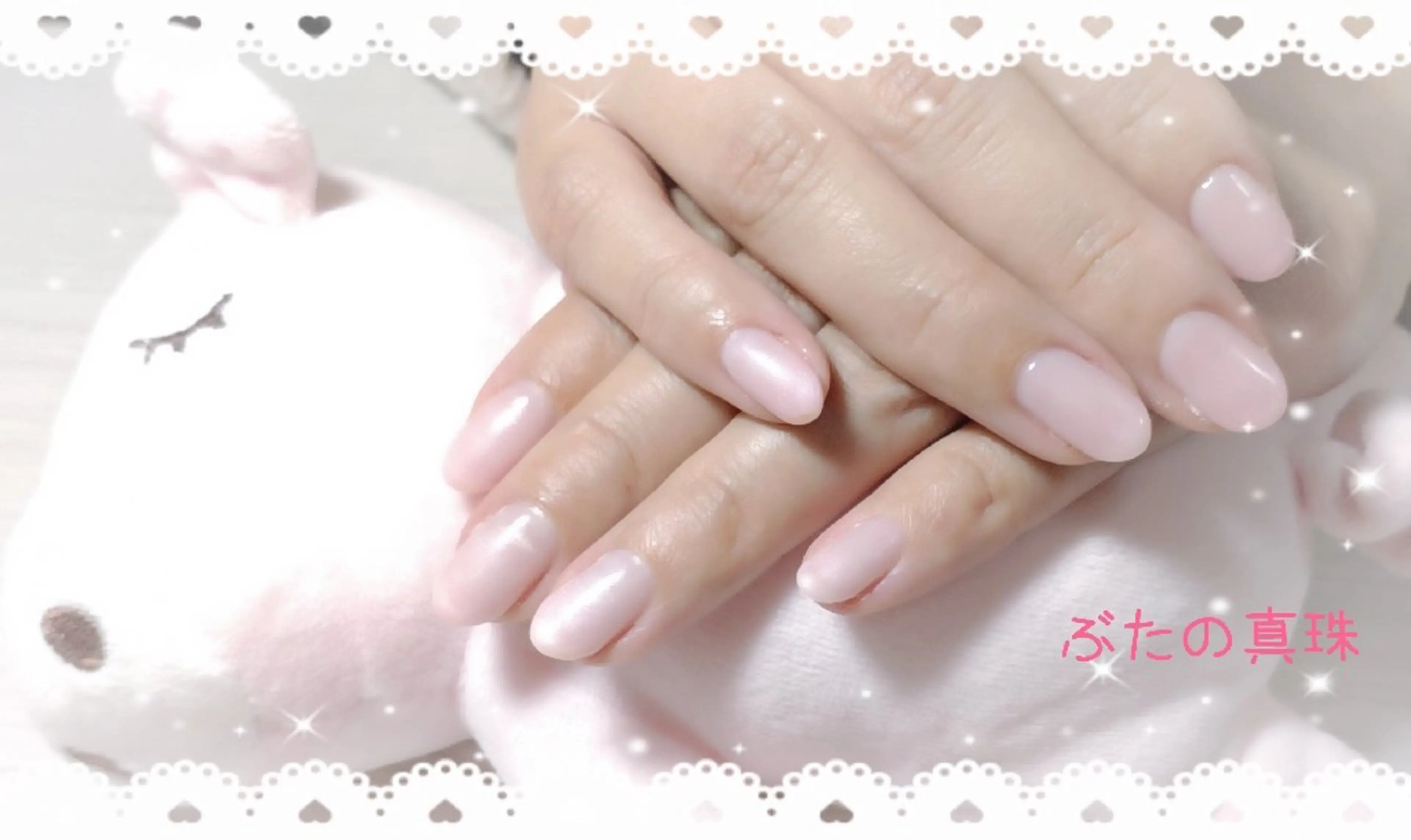 ネイル グラデーション ピンク ハンドネイル 林 珠里のネイルデザイン