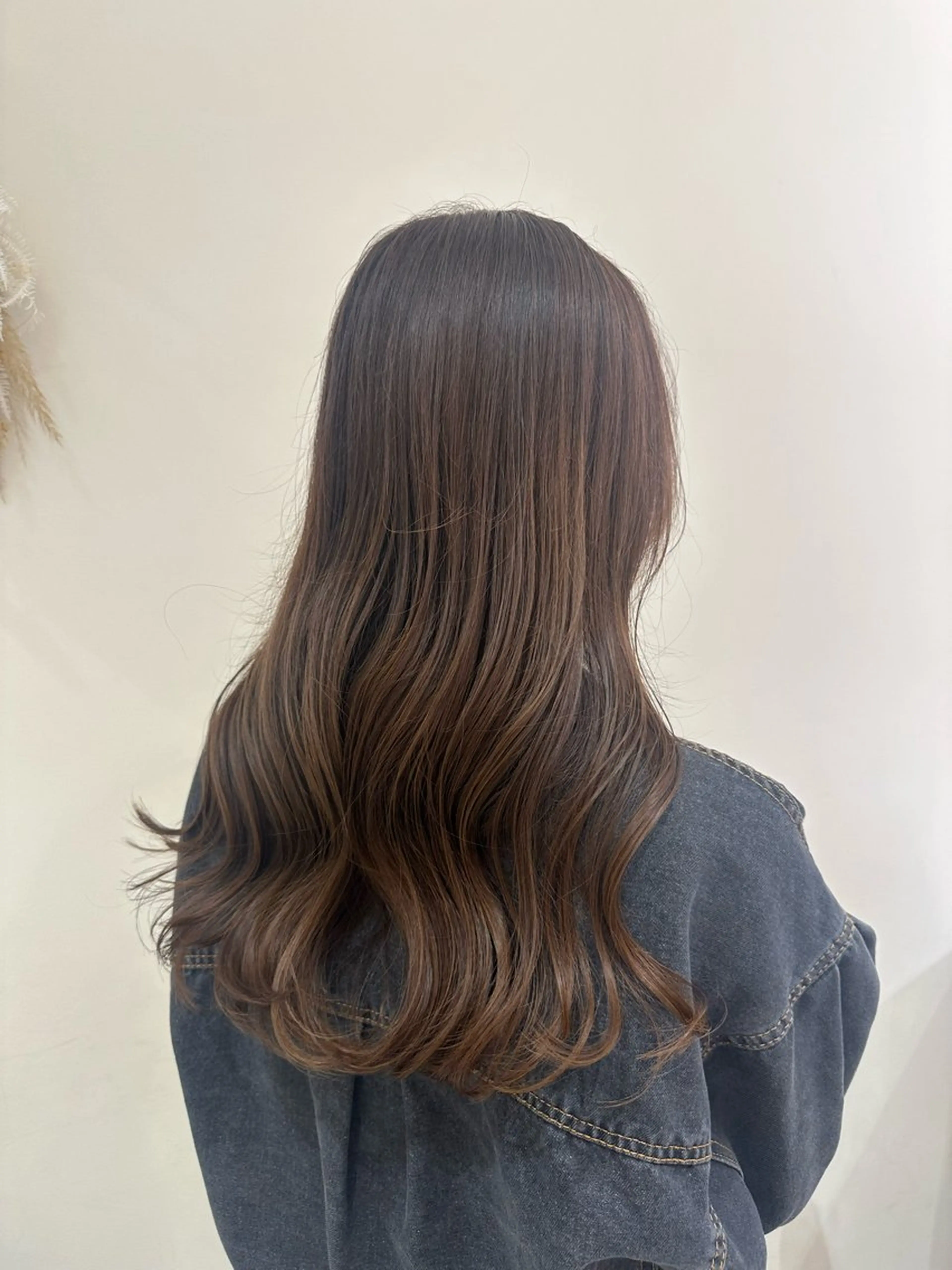 ロング カラー ヘアアレンジ タイトボブ個性派カラ ーAKANEのヘアスタイル