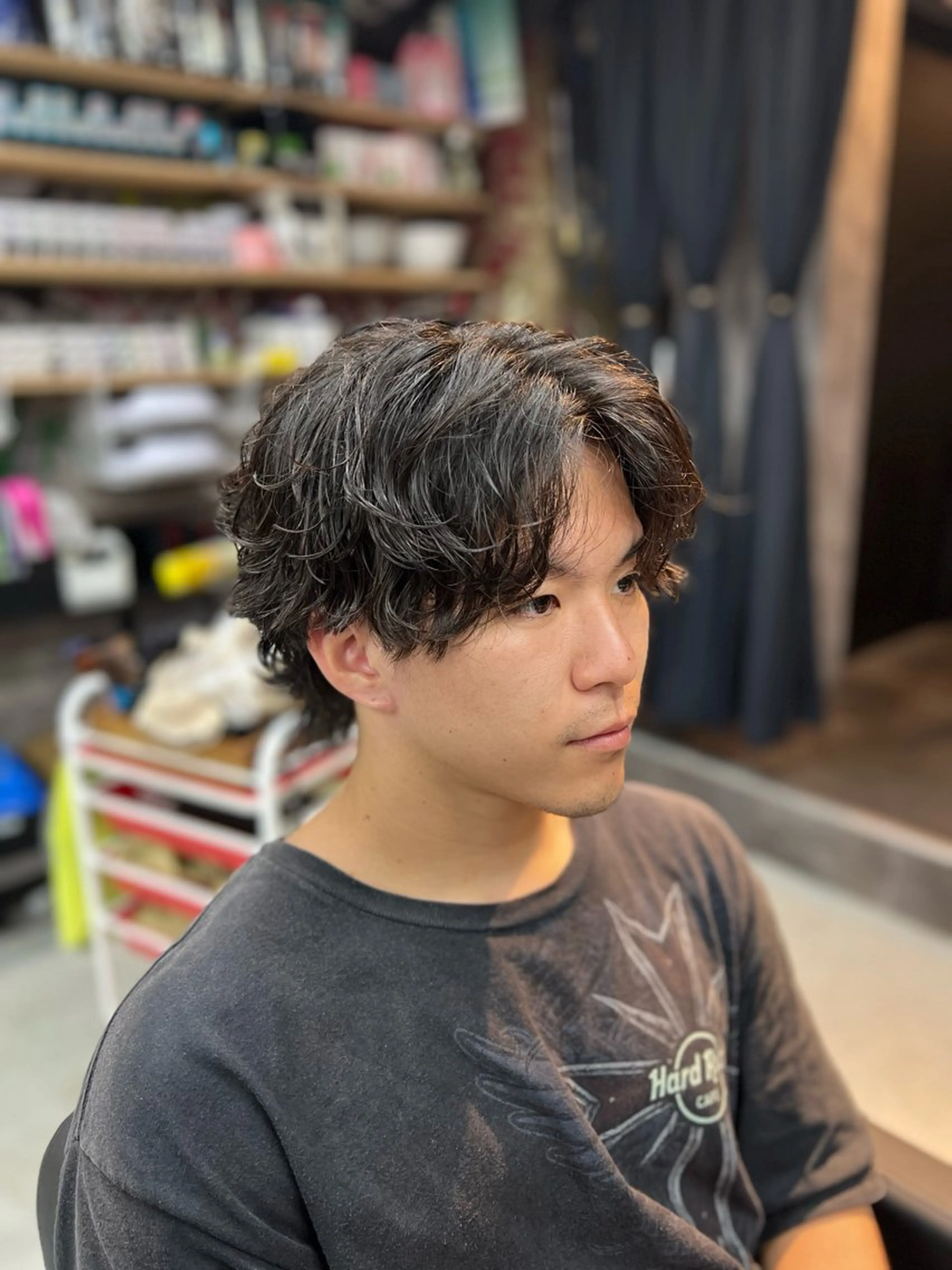 ショート パーマ メンズ 錦糸町/Men's cutパーマ石川史弥のヘアスタイル