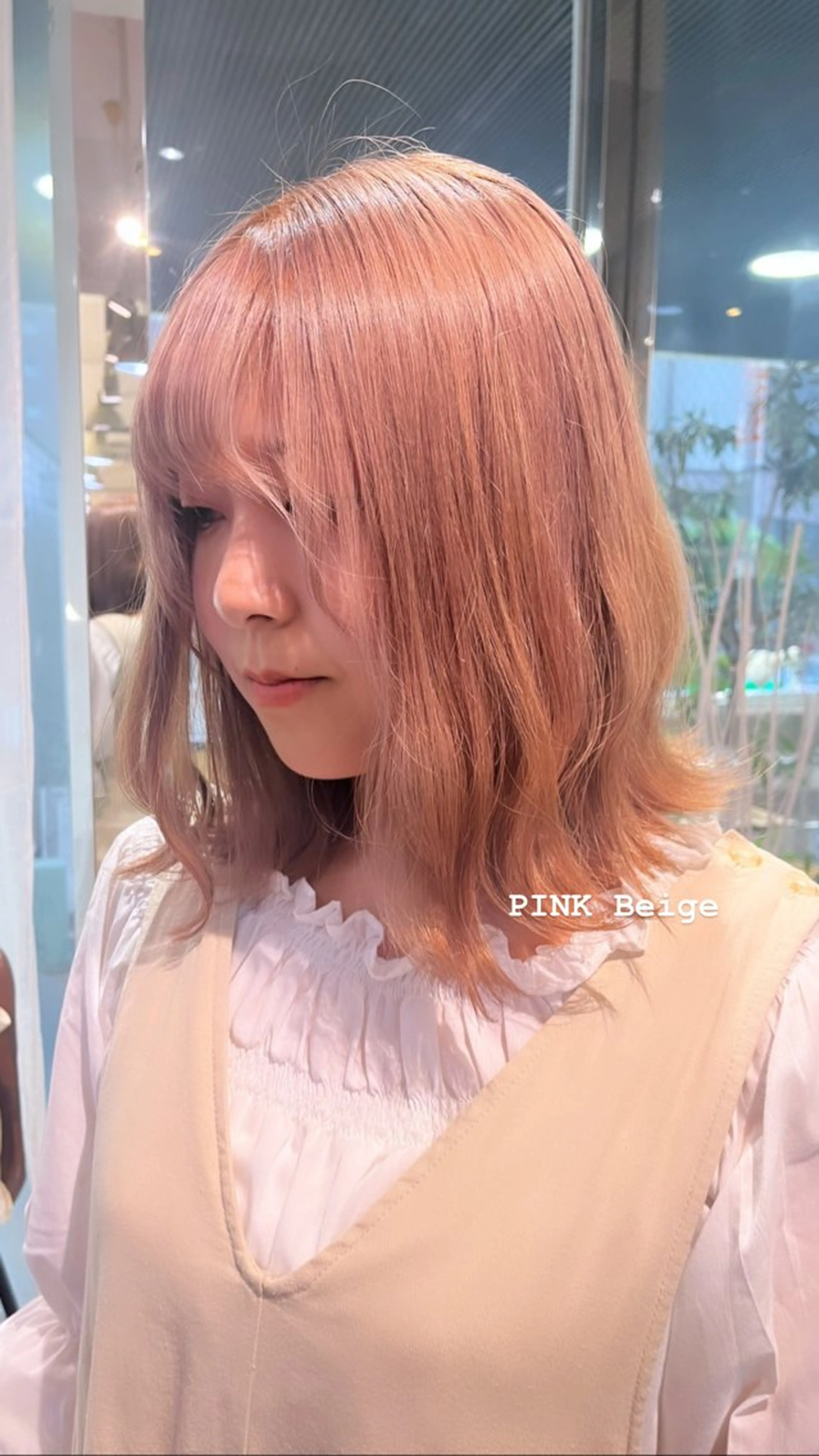 ロング カラー ブリーチ ケアブリーチ ダブルカラー イヤリングカラー グラデーションカラー ヘアカラー 酸性ストレート 🤍🎀honokaのヘアスタイル