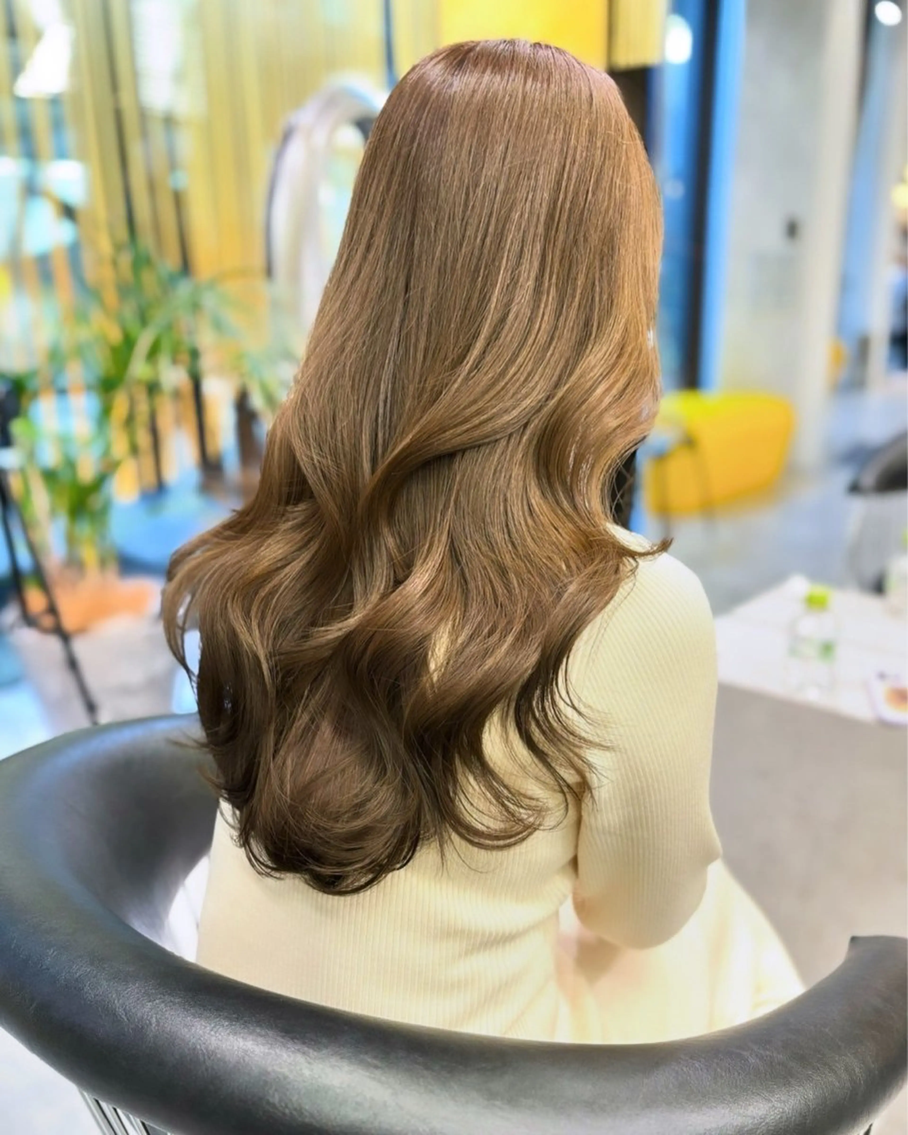 カラー ヘアカラー 花井輝 ボブ/レイヤーのヘアスタイル