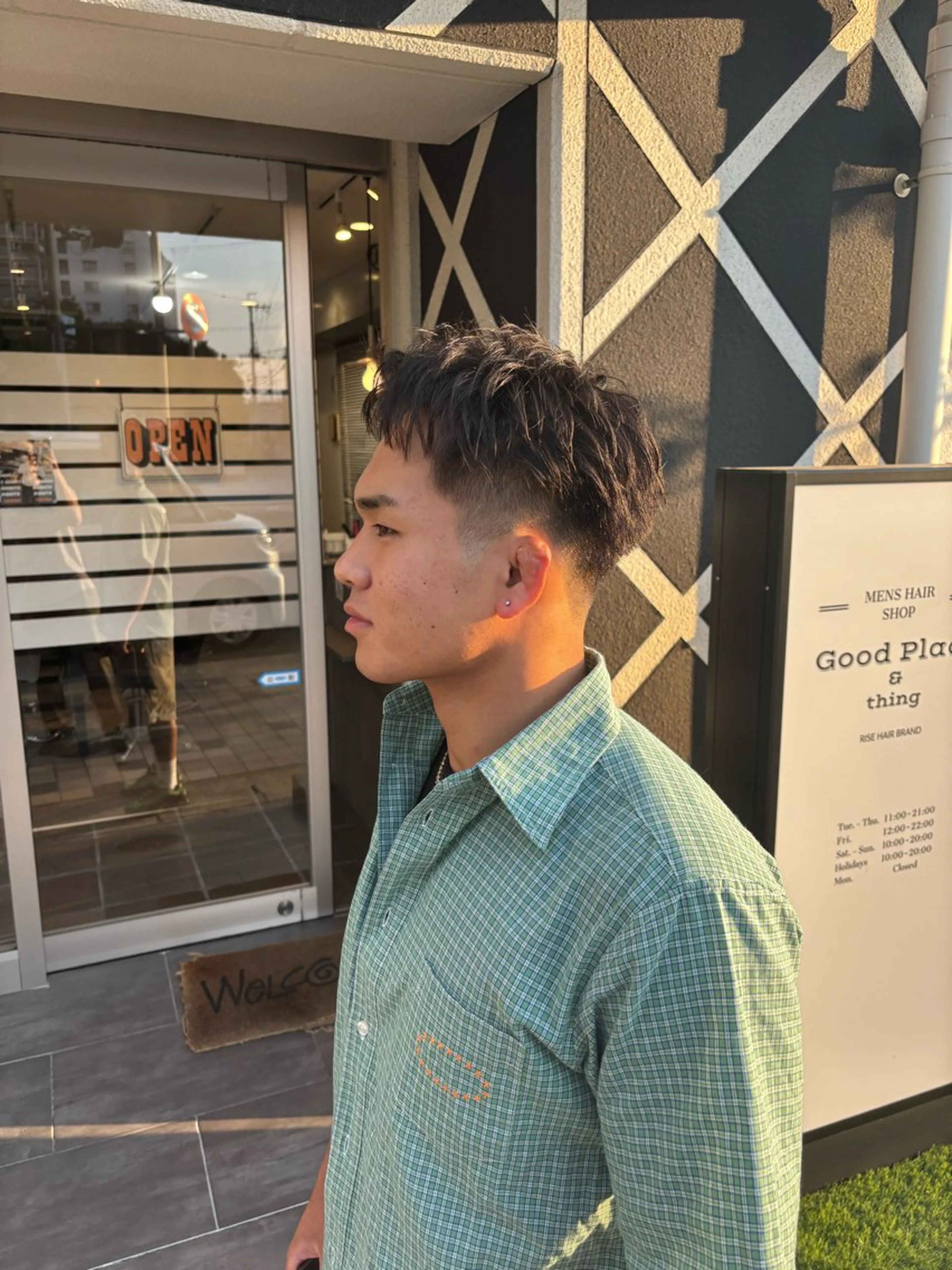 メンズ カット 川端 隼平のヘアスタイル