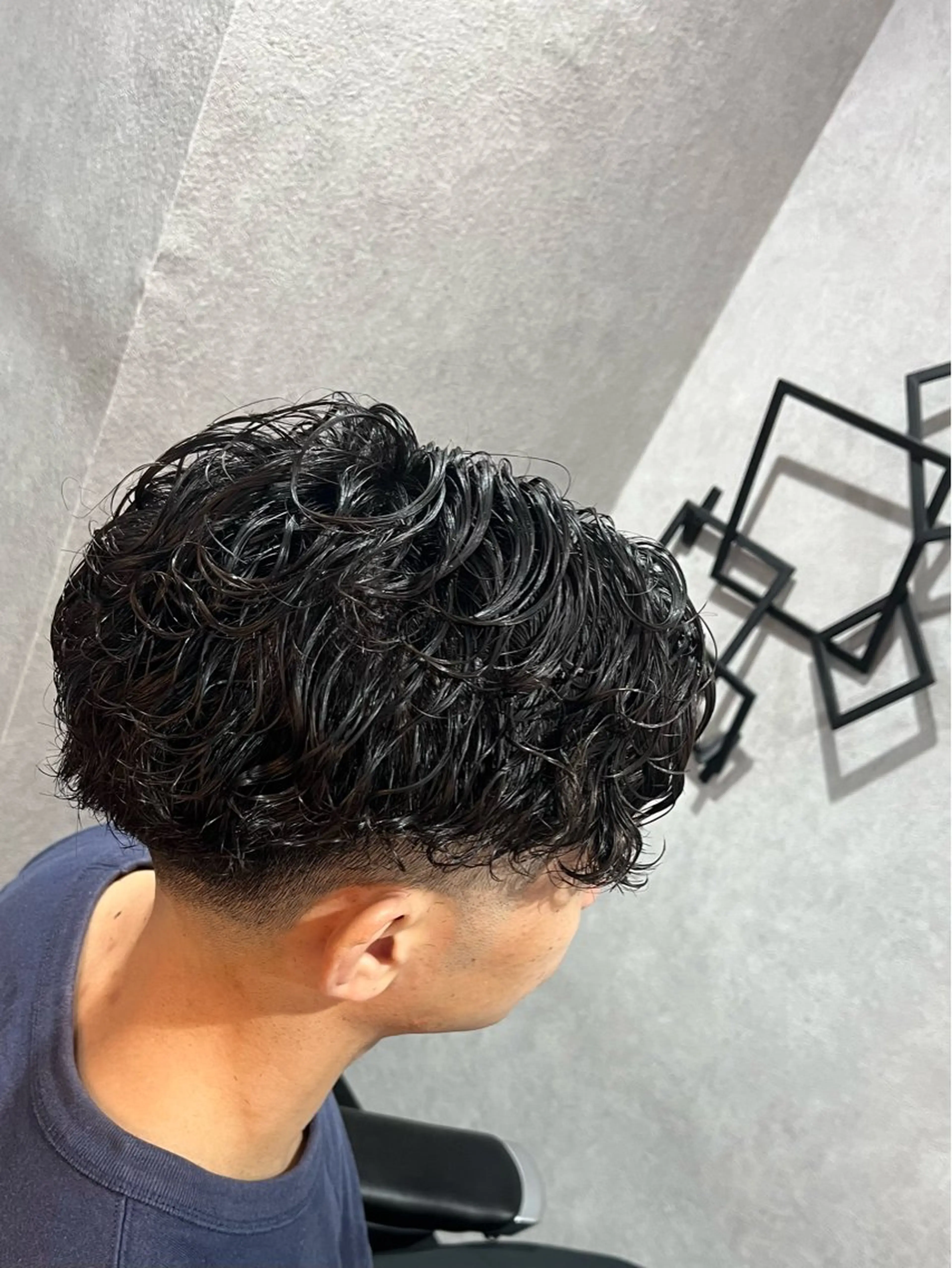 ミディアム パーマ CuMARi所属・🌈福本 裕也🌈のヘアスタイル