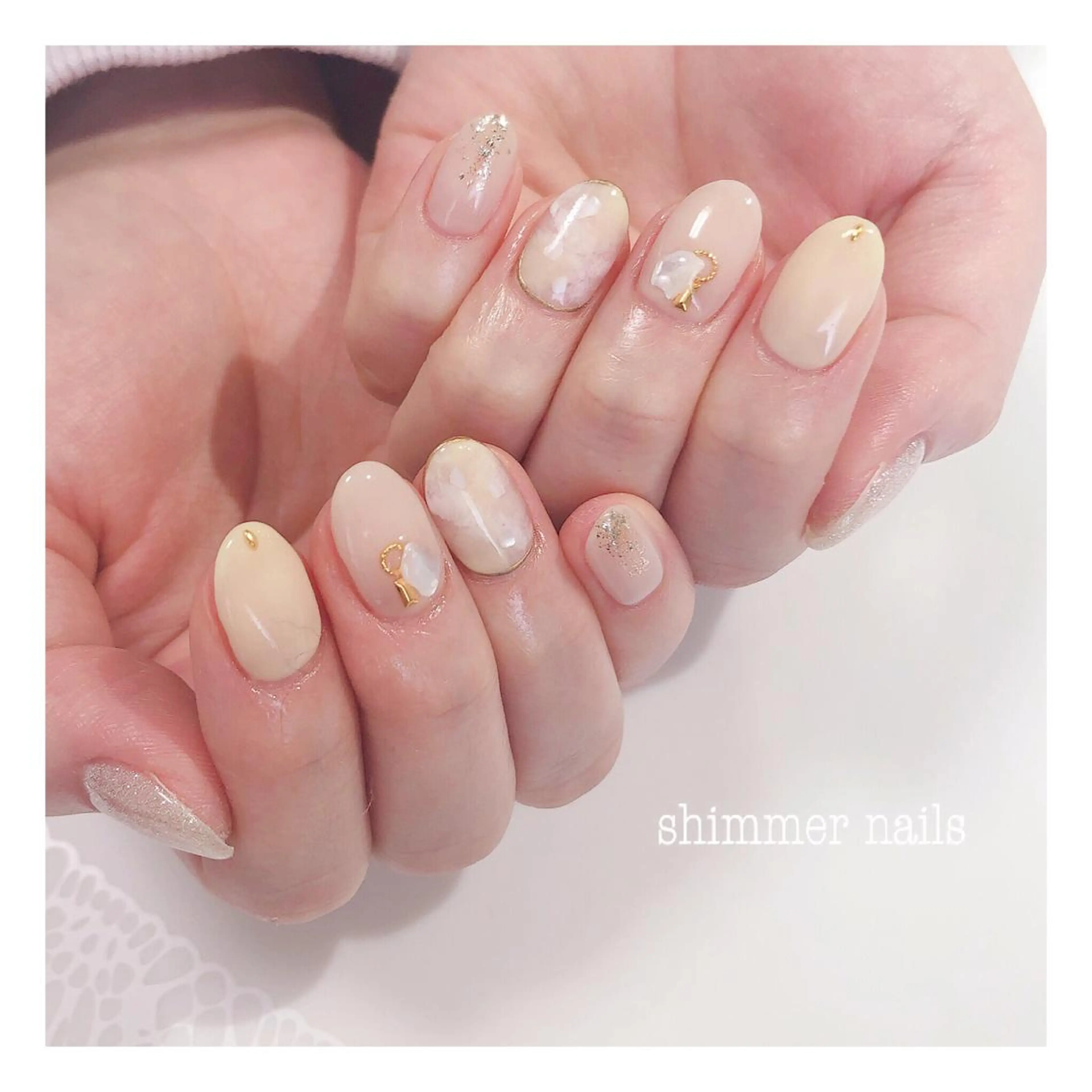 ネイル shimmer nailsのネイルデザイン