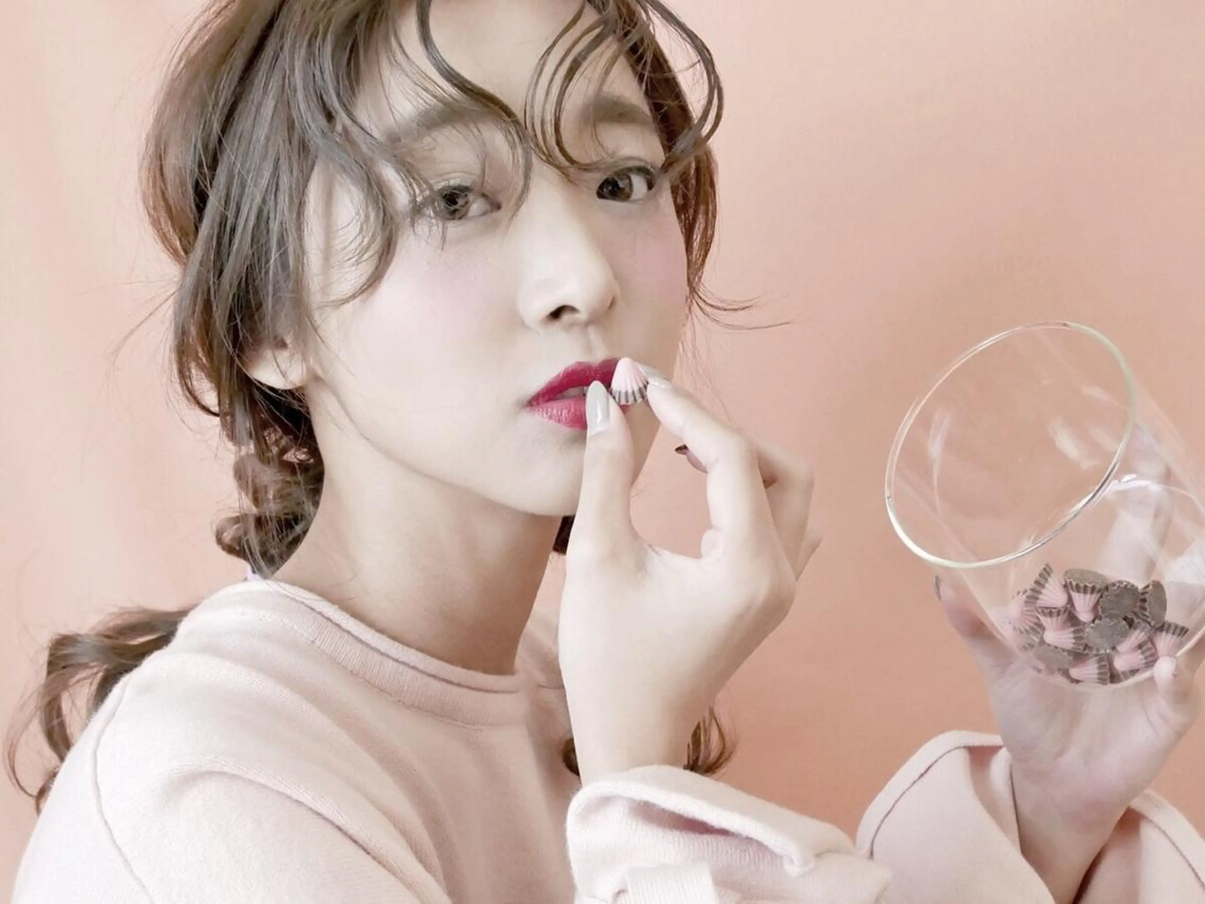 ミディアム 圧倒的美髪ストレート ツダケイタロウのヘアスタイル