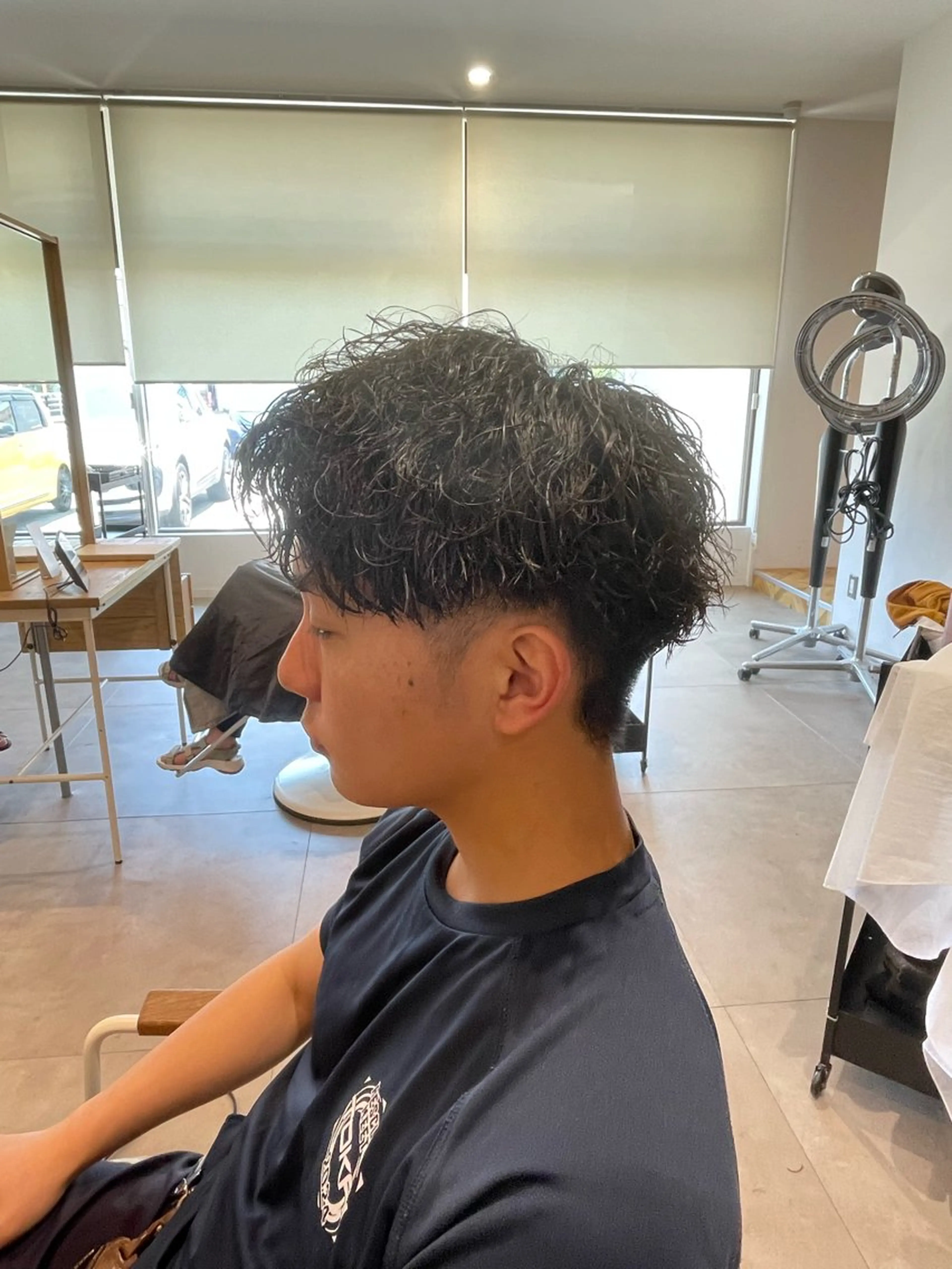 ショート カット パーマ 樋口 令惟のヘアスタイル