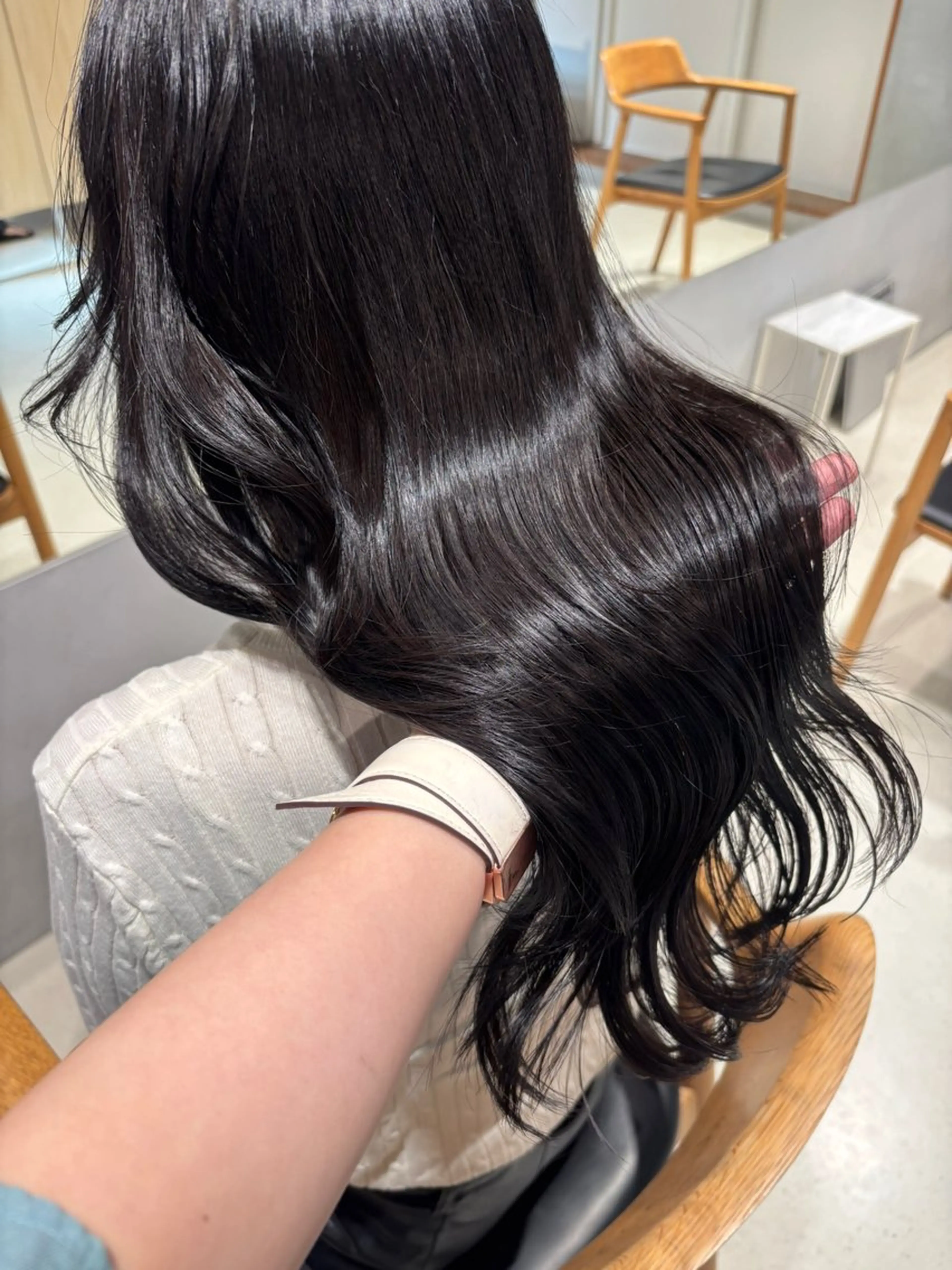 ロング カラー 透明感カラー トリートメント KITE所属・KAREN _KITEのヘアスタイル