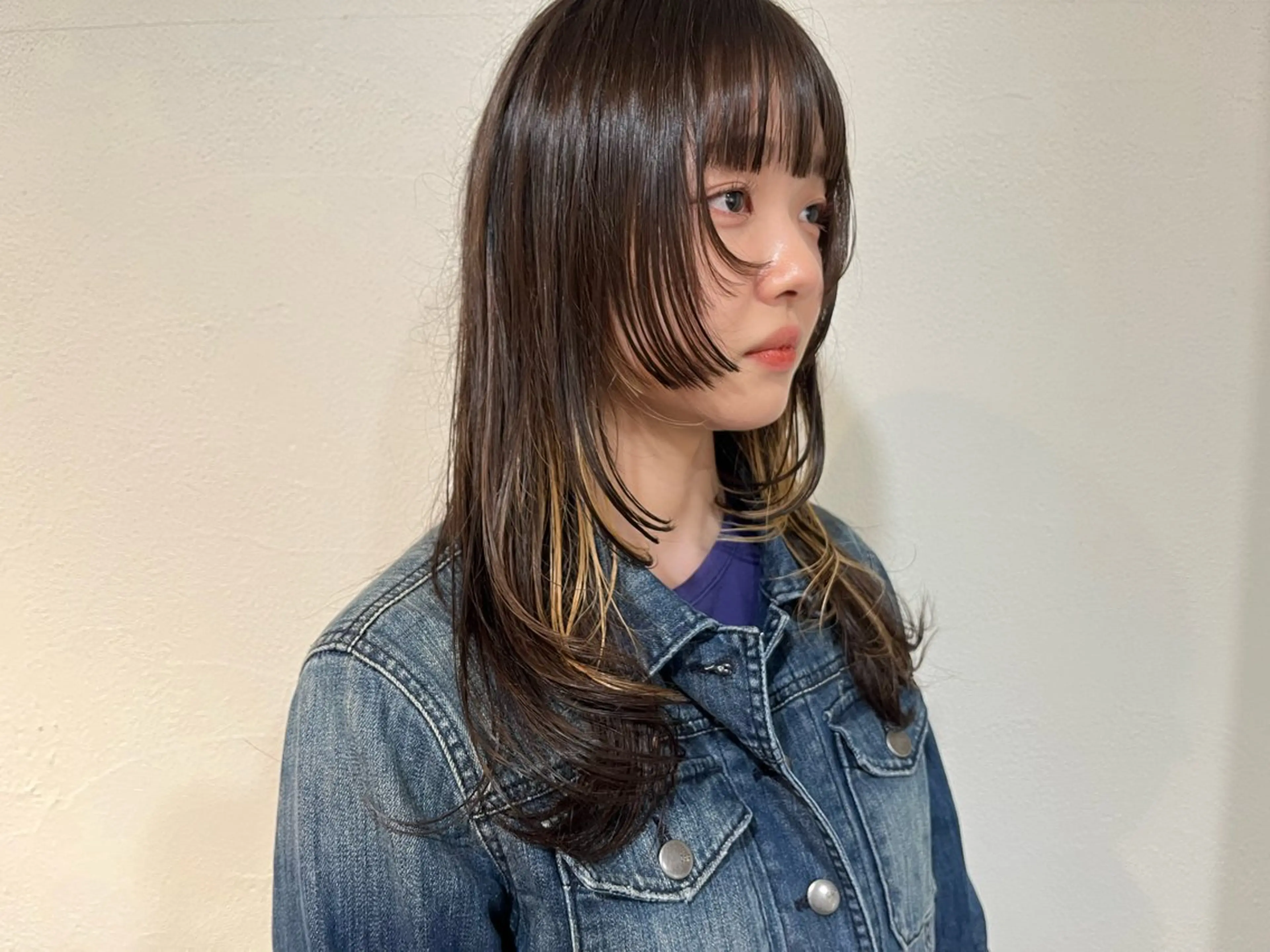 🐺✨お洒落にイメチェン!ウルフカット+カラー+スタイリング___あなただけのお洒落レイヤーに✺セット方法も伝授🫶🏻の写真