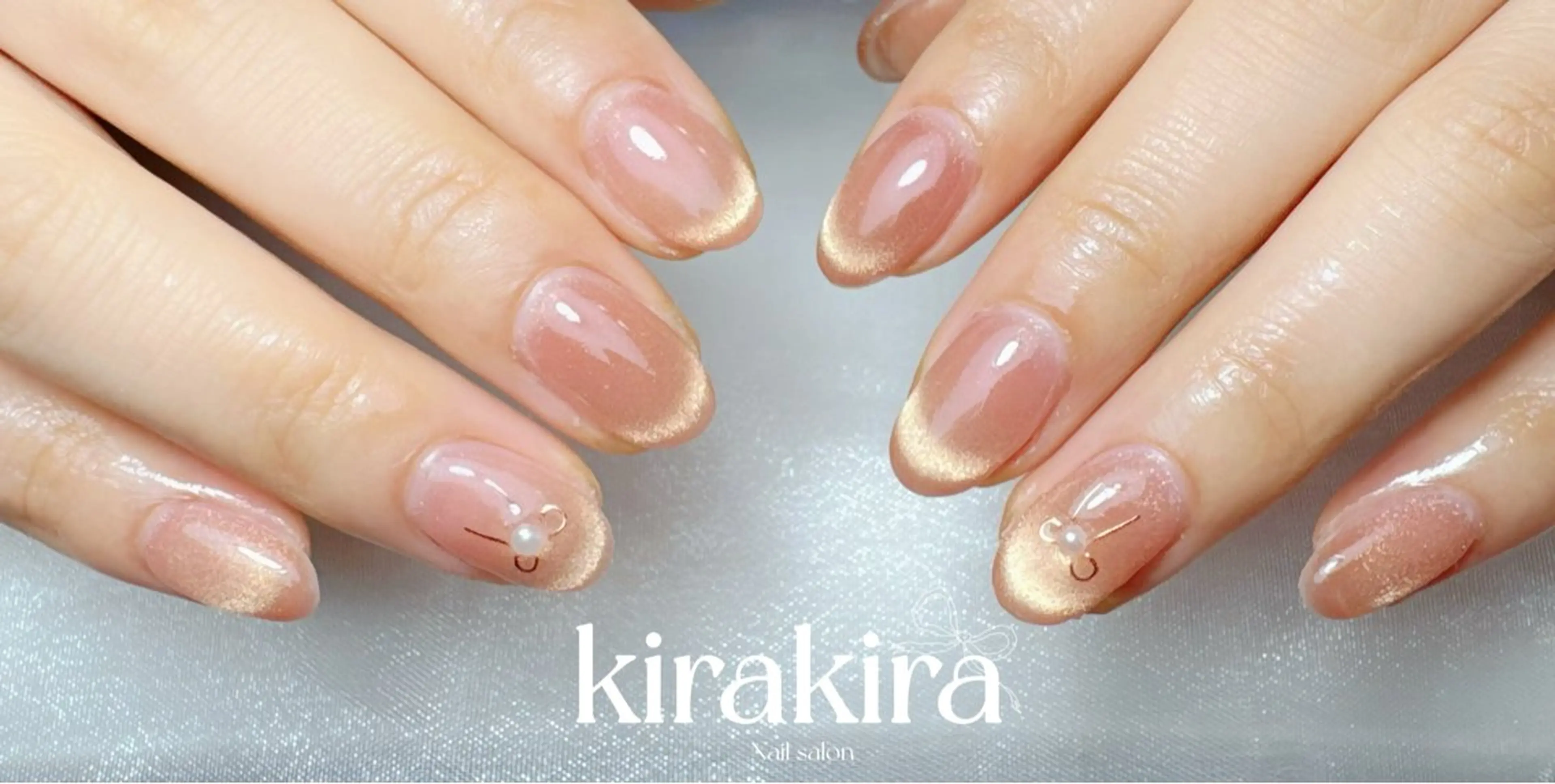 ネイル フットネイル キラキラネイル マグネットネイル シンプルネイル 夏ネイル Kirakira Nail salonのネイルデザイン