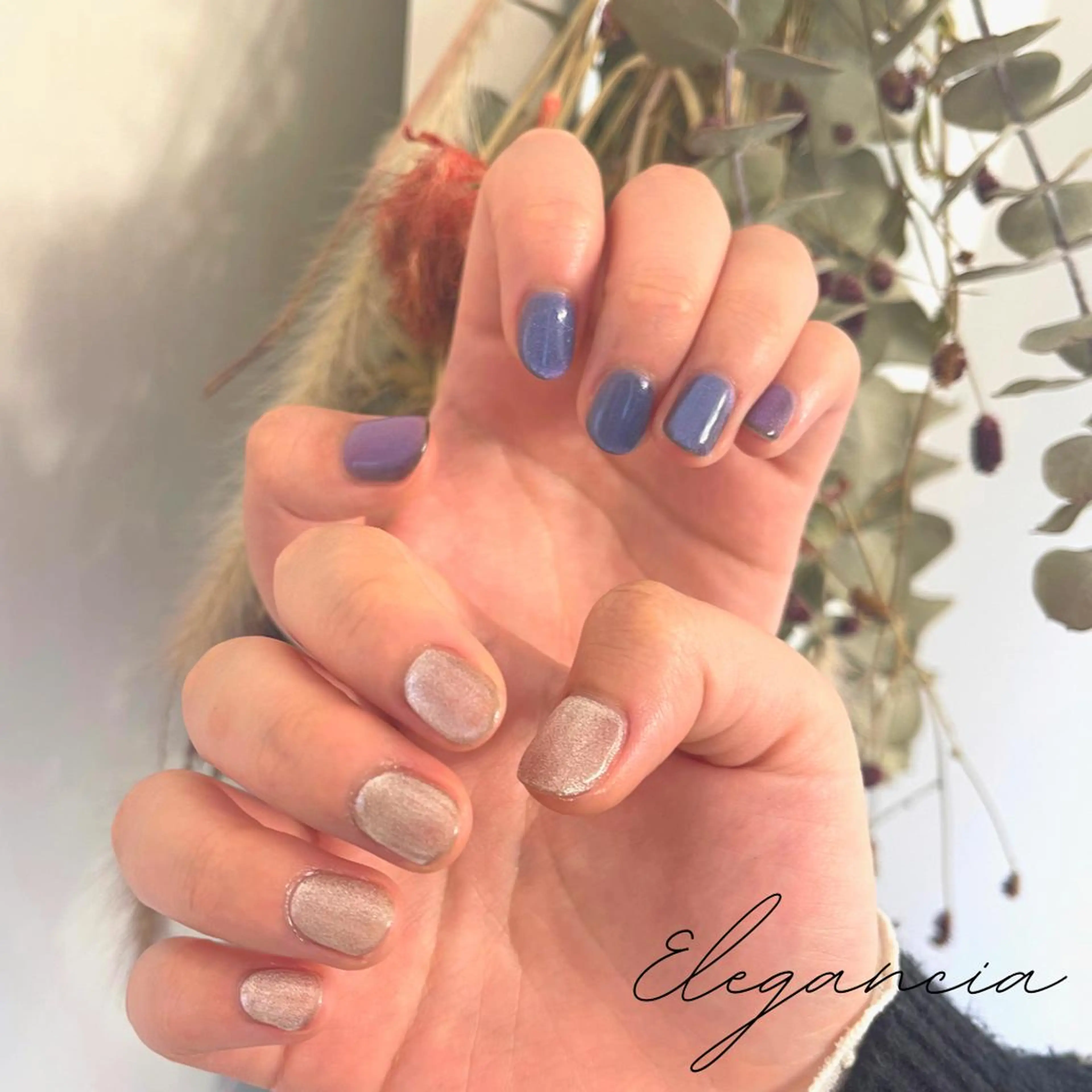 カラー ネイル ハンドネイル Elegancia. Hiromiのネイルデザイン