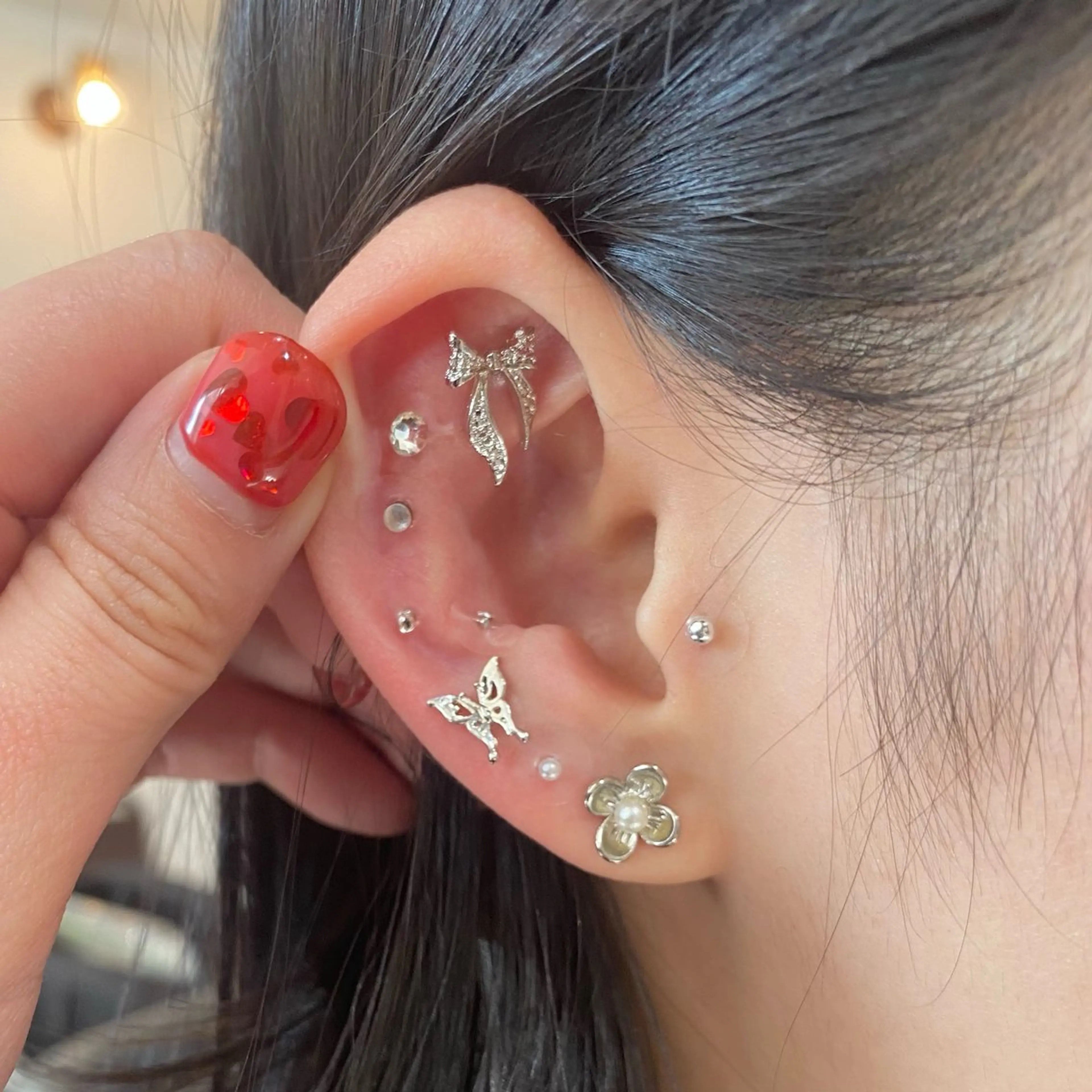 透明感カラー/韓国 ヘア🩶yuri🩵のヘアスタイル