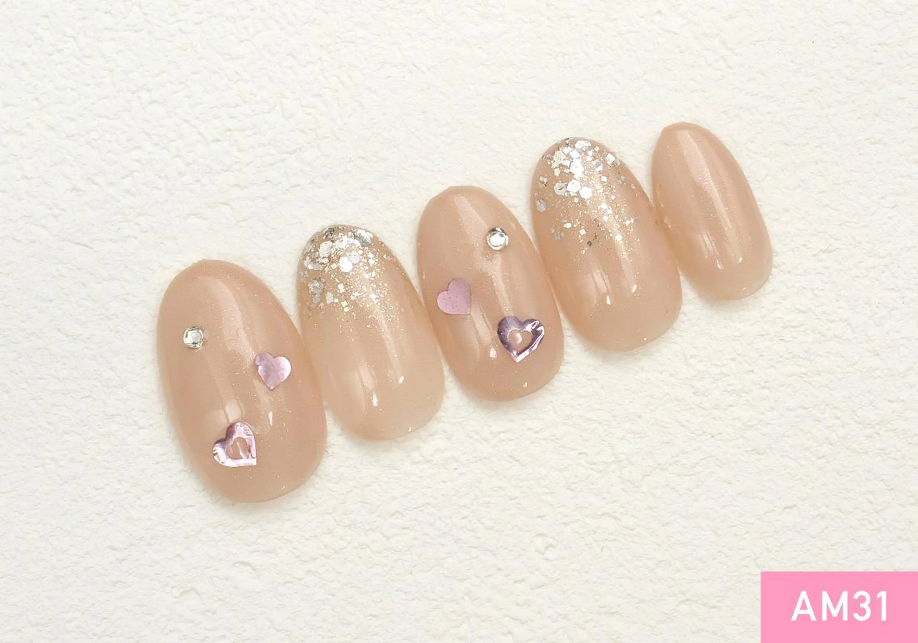 ネイル シルバー 新橋 ゆかのネイルデザイン