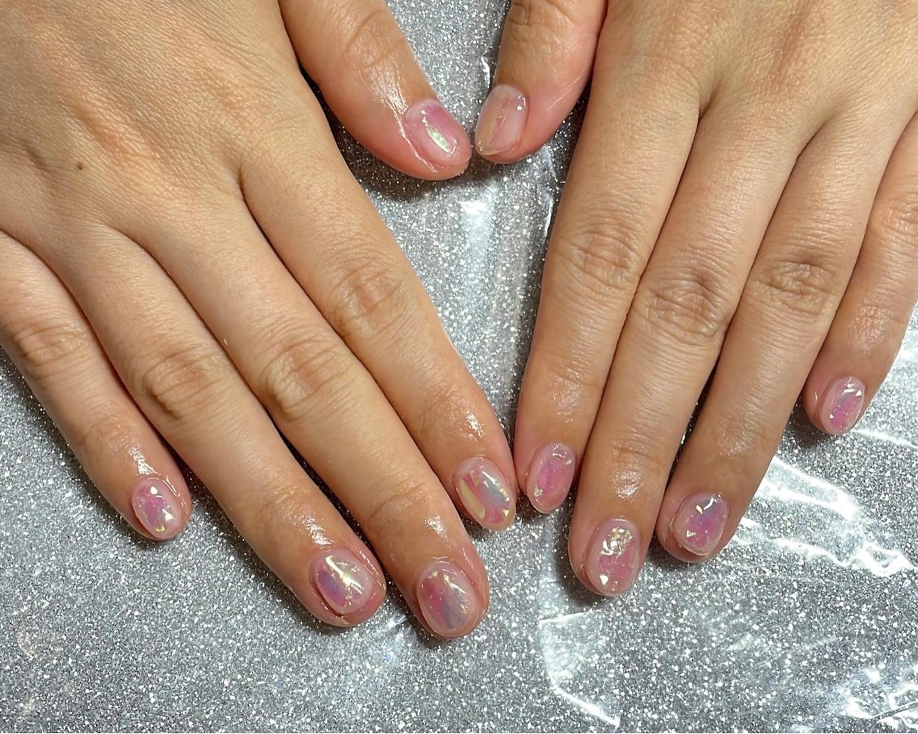 ネイル ハンドネイル VIERU 🌈🎀💖のネイルデザイン