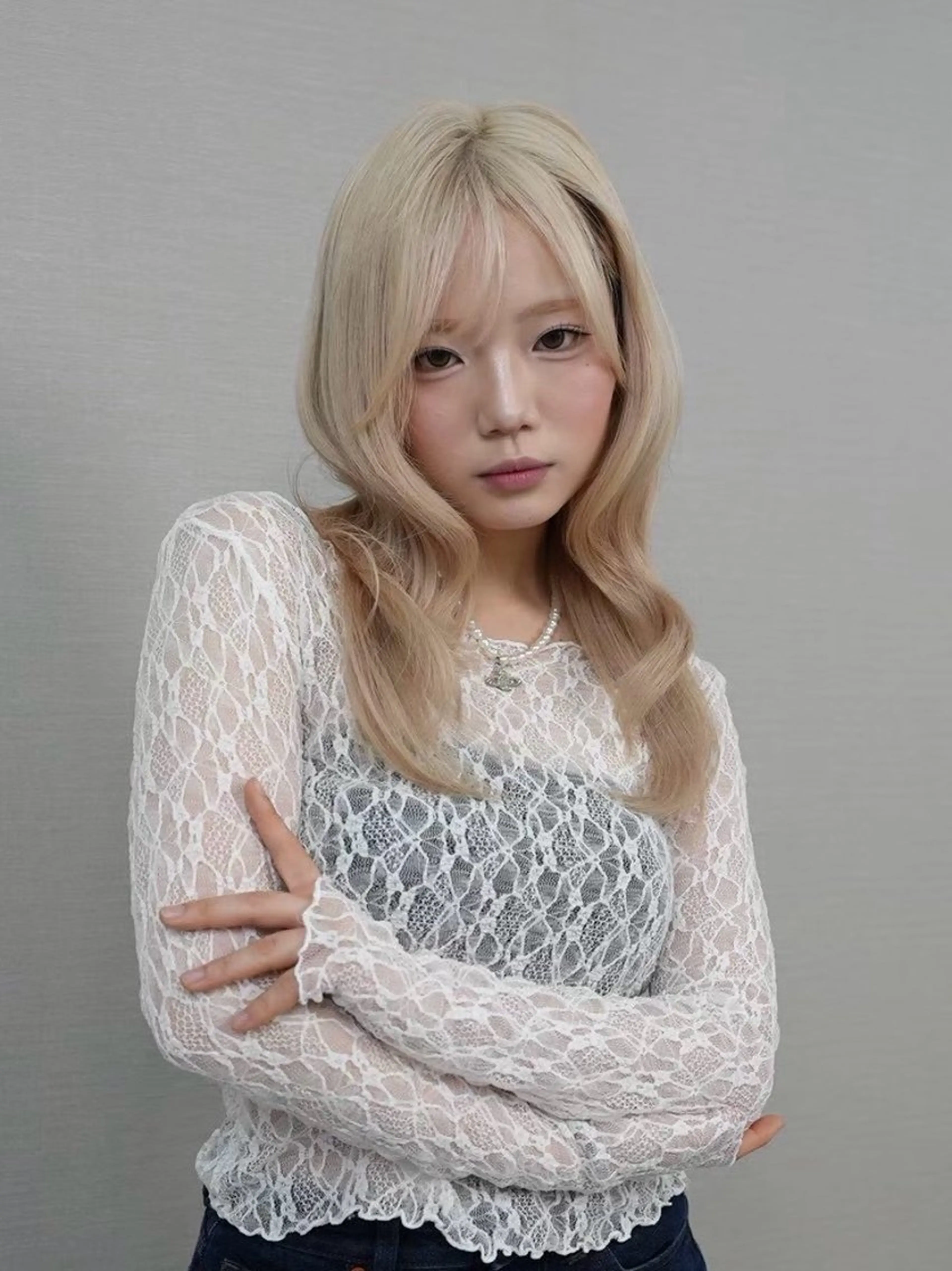 カラー ヘアカラー 🟣niw SHUNNA🟣のヘアスタイル