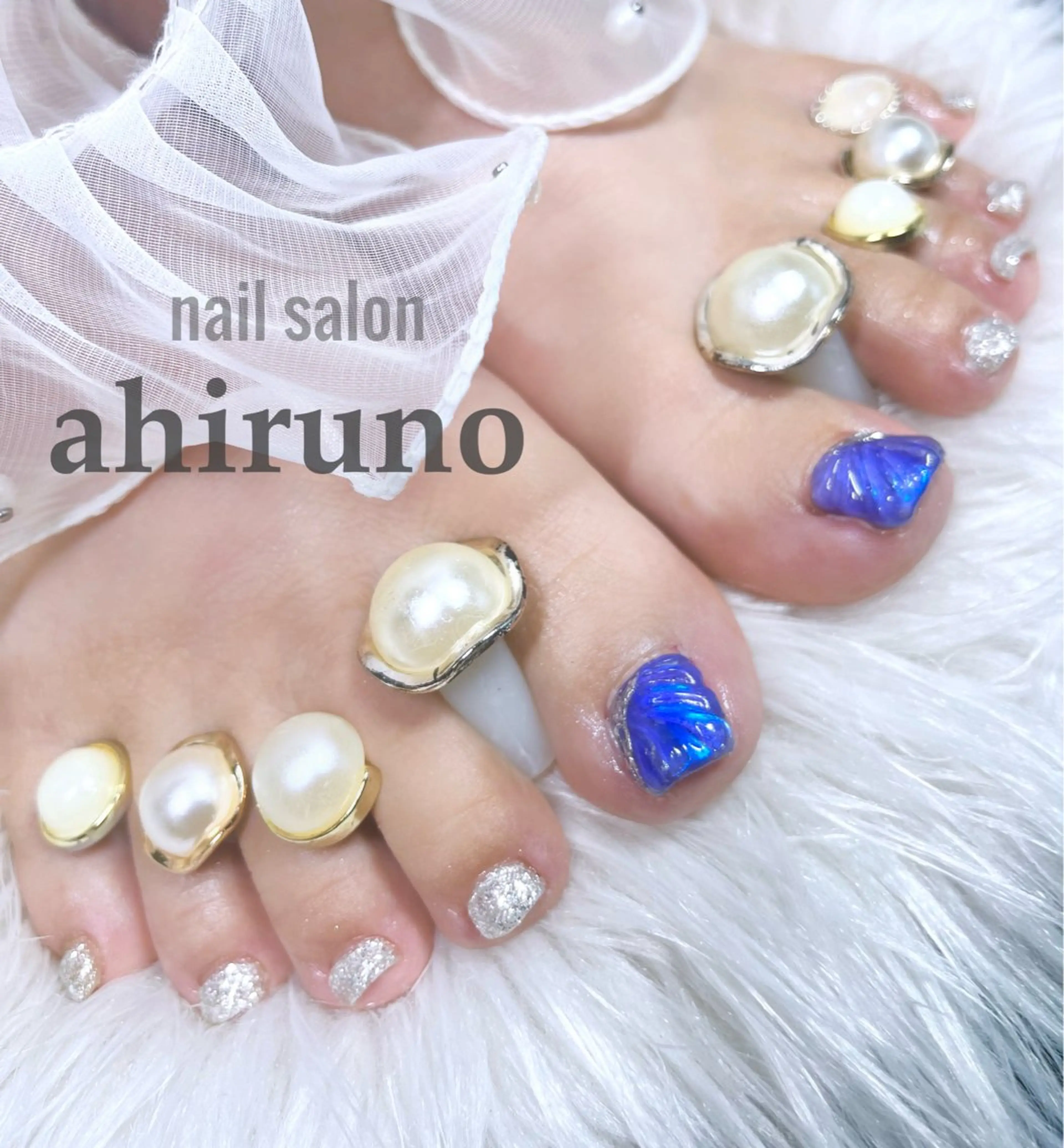 ネイル アートネイル フットネイル ａｈｉｒｕｎｏ ✿ ｙｕiのネイルデザイン