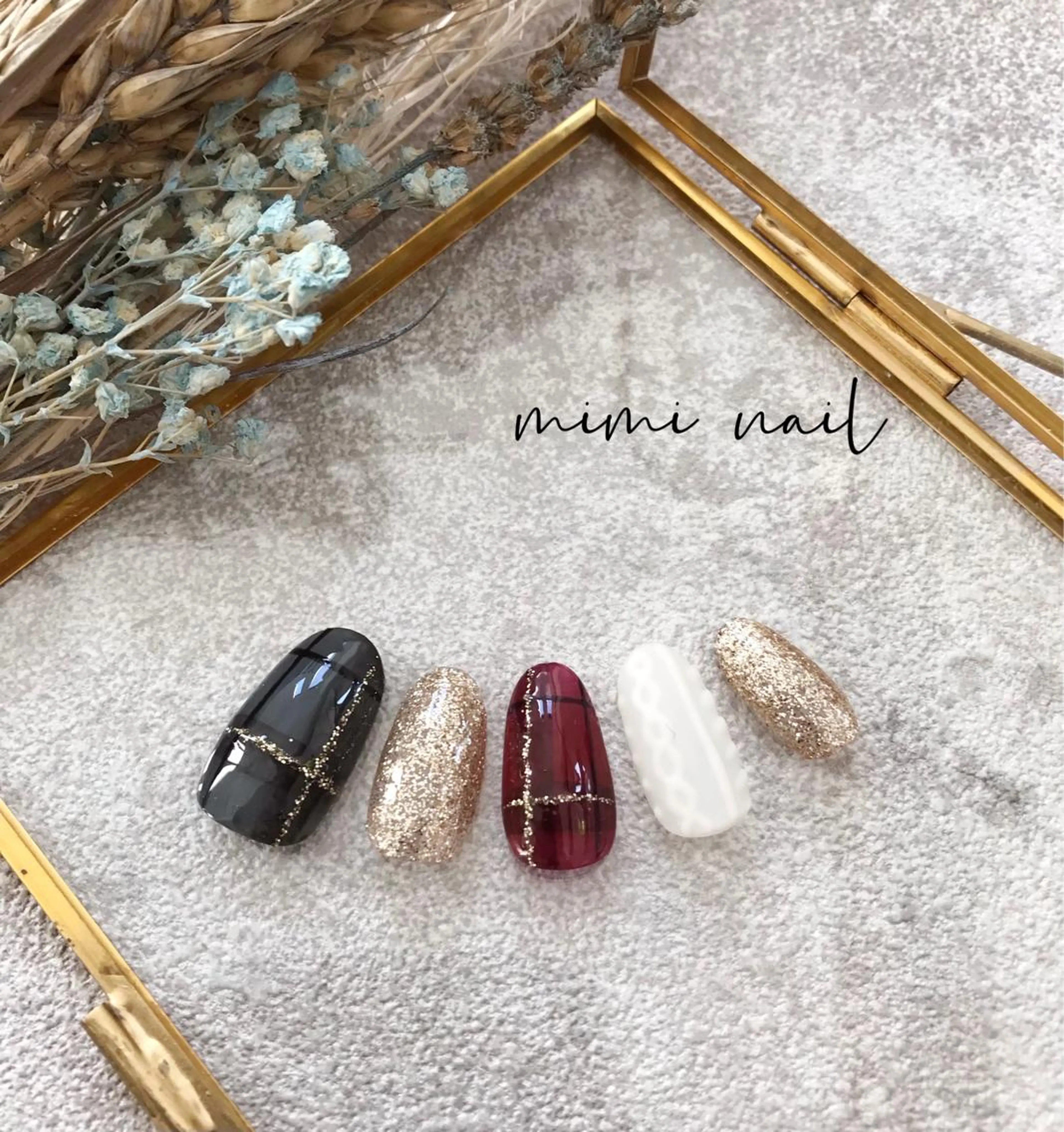 ネイル ハンドネイル mimi nailのネイルデザイン