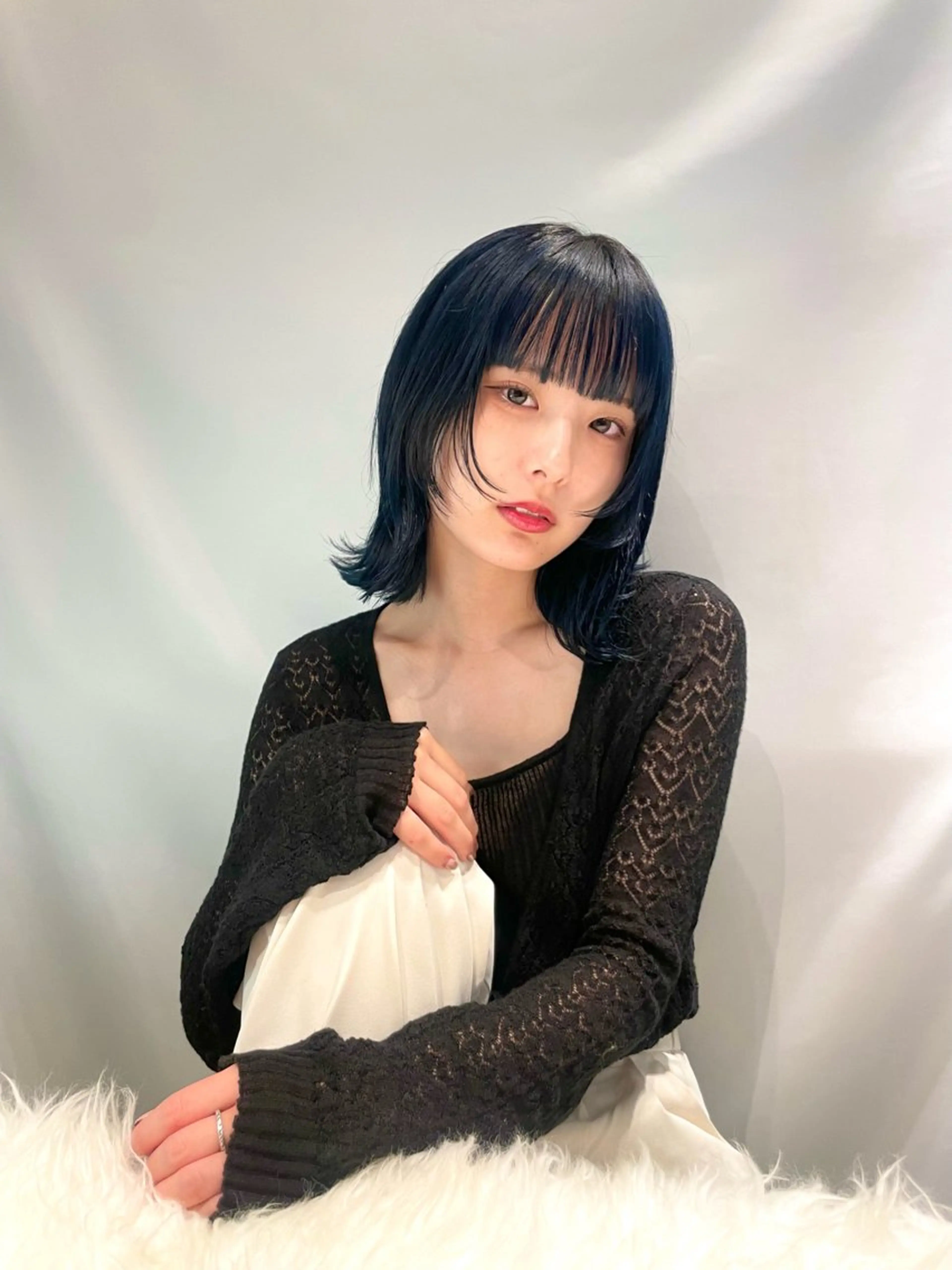 ミディアム SARA KIMIYOのヘアスタイル