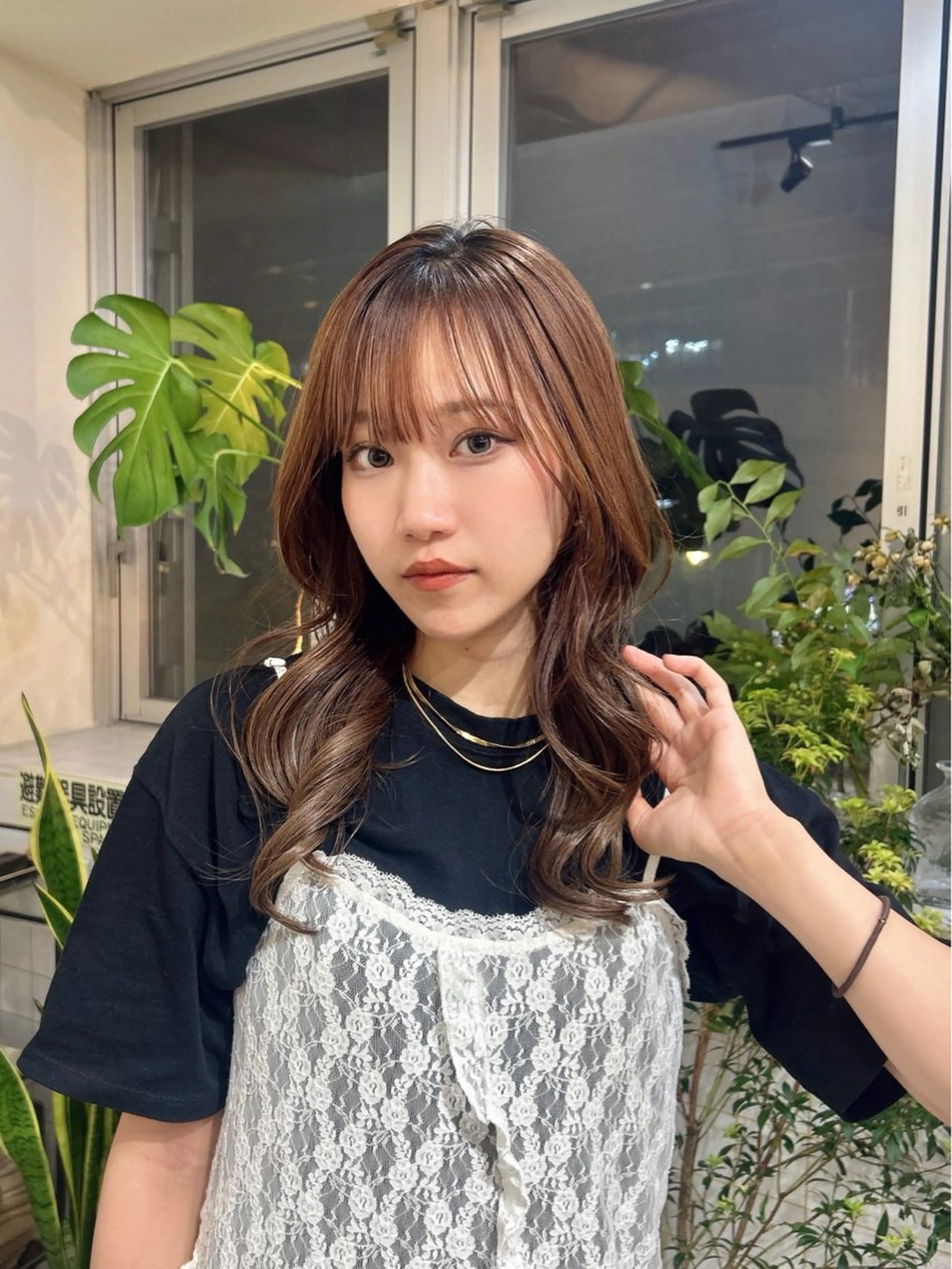 カラー ヘアカラー 梅田/透明感カラー/ ストレート/mariのヘアスタイル