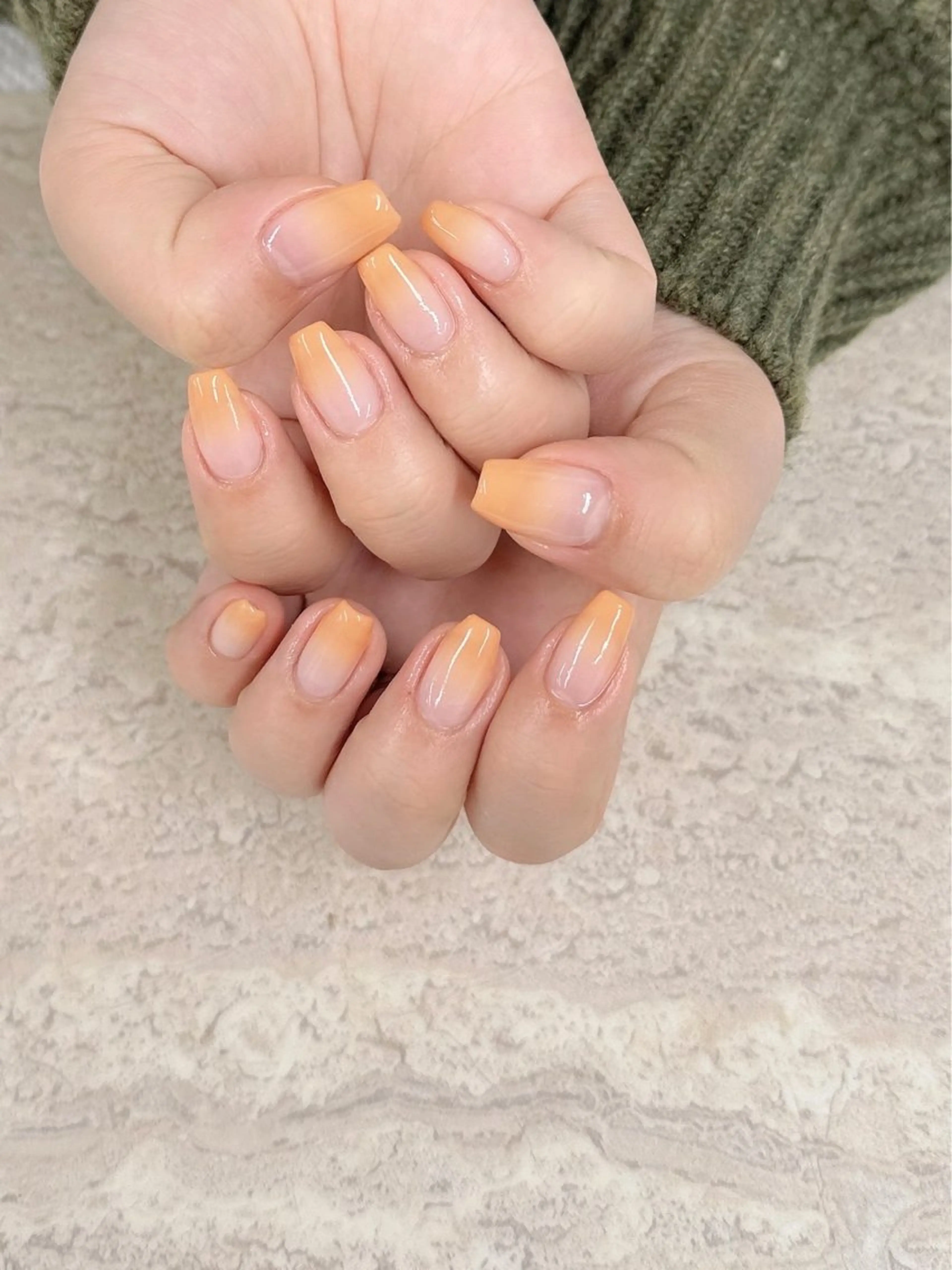 【jr.クーポン】✨️オフあり🦋ハンドネイル🦋カラーグラデーション90分の写真