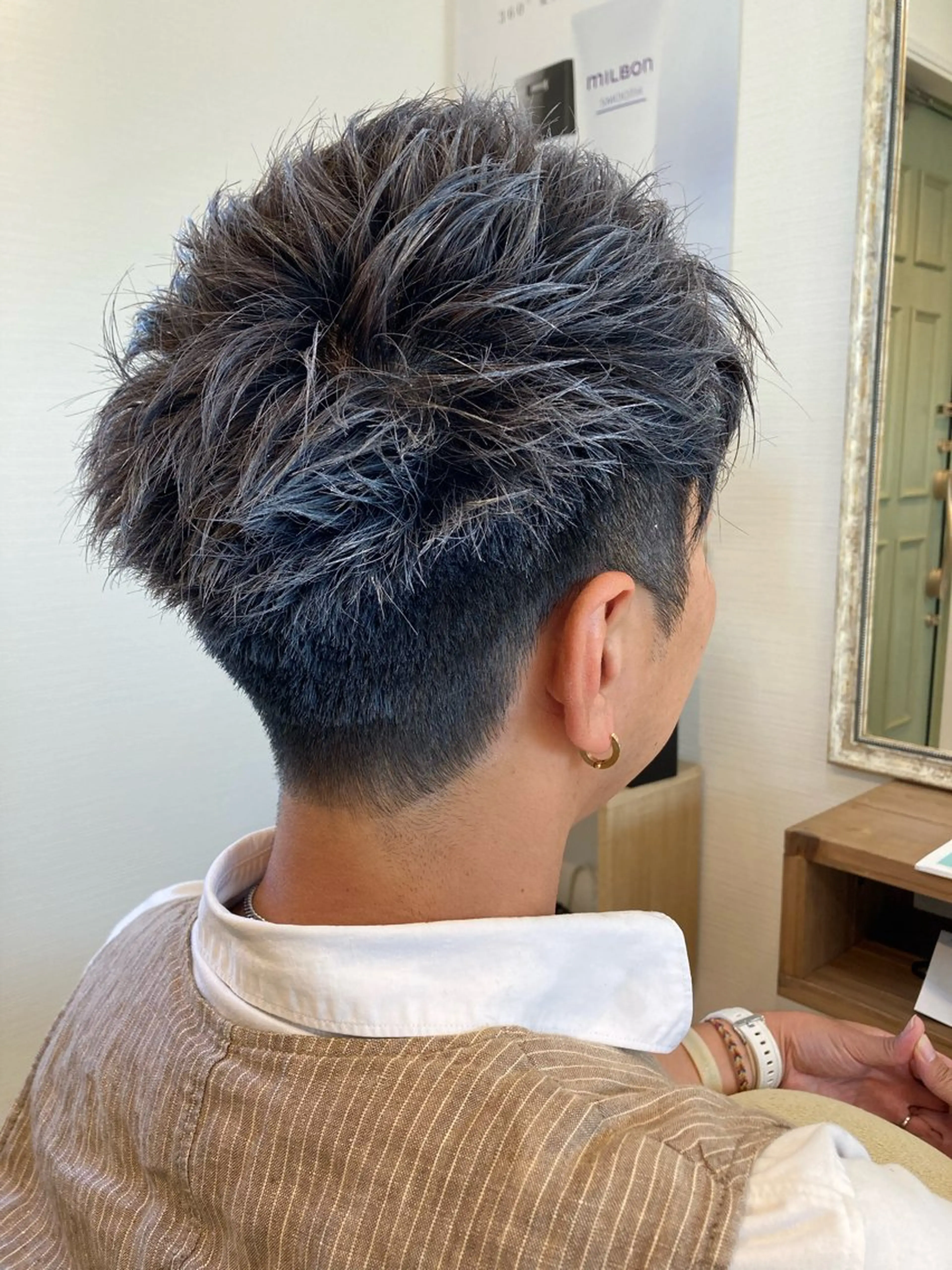 メンズ 西村 雄介のヘアスタイル