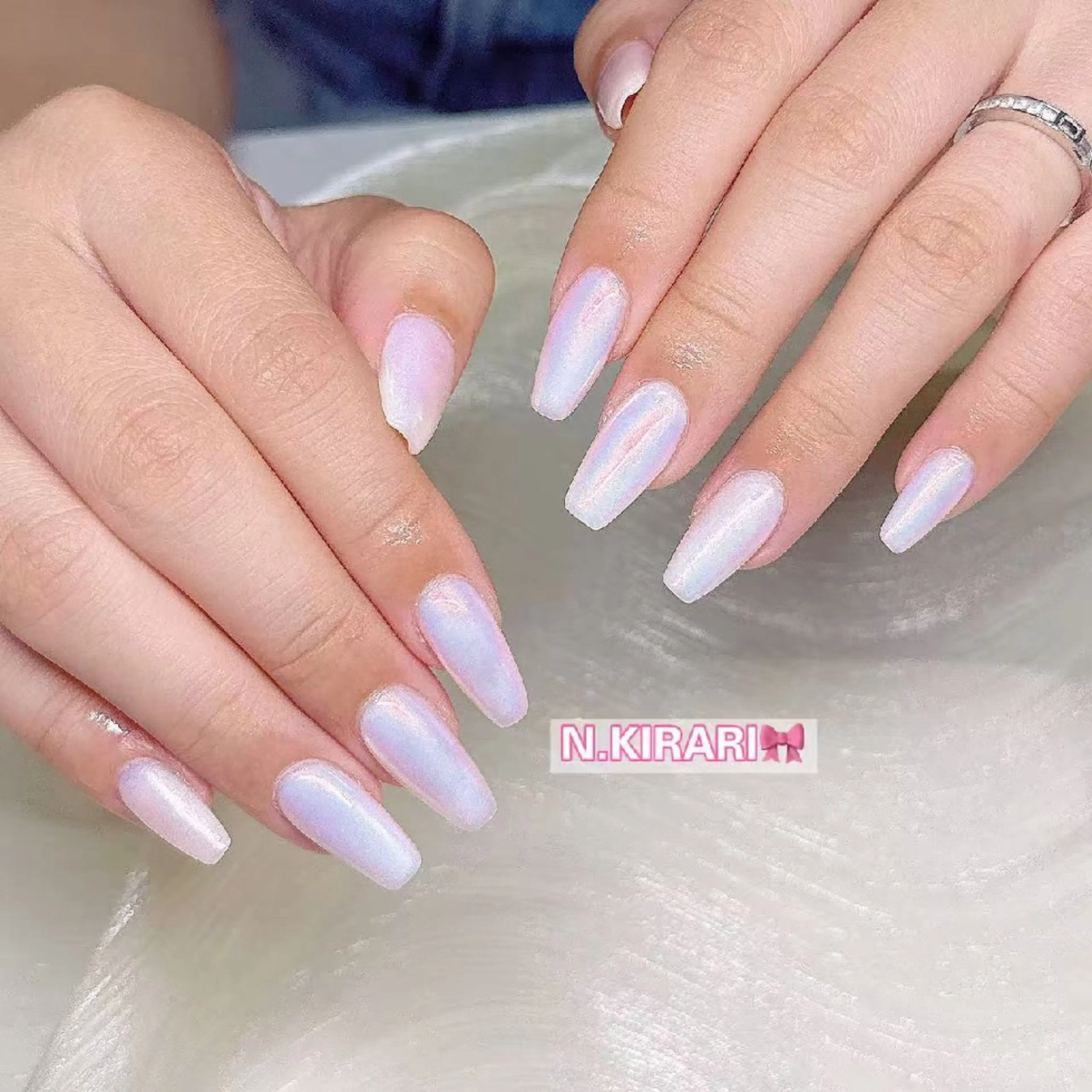 ネイル ハンドネイル ハンドケア 🎀 ユズ 🎀のネイルデザイン