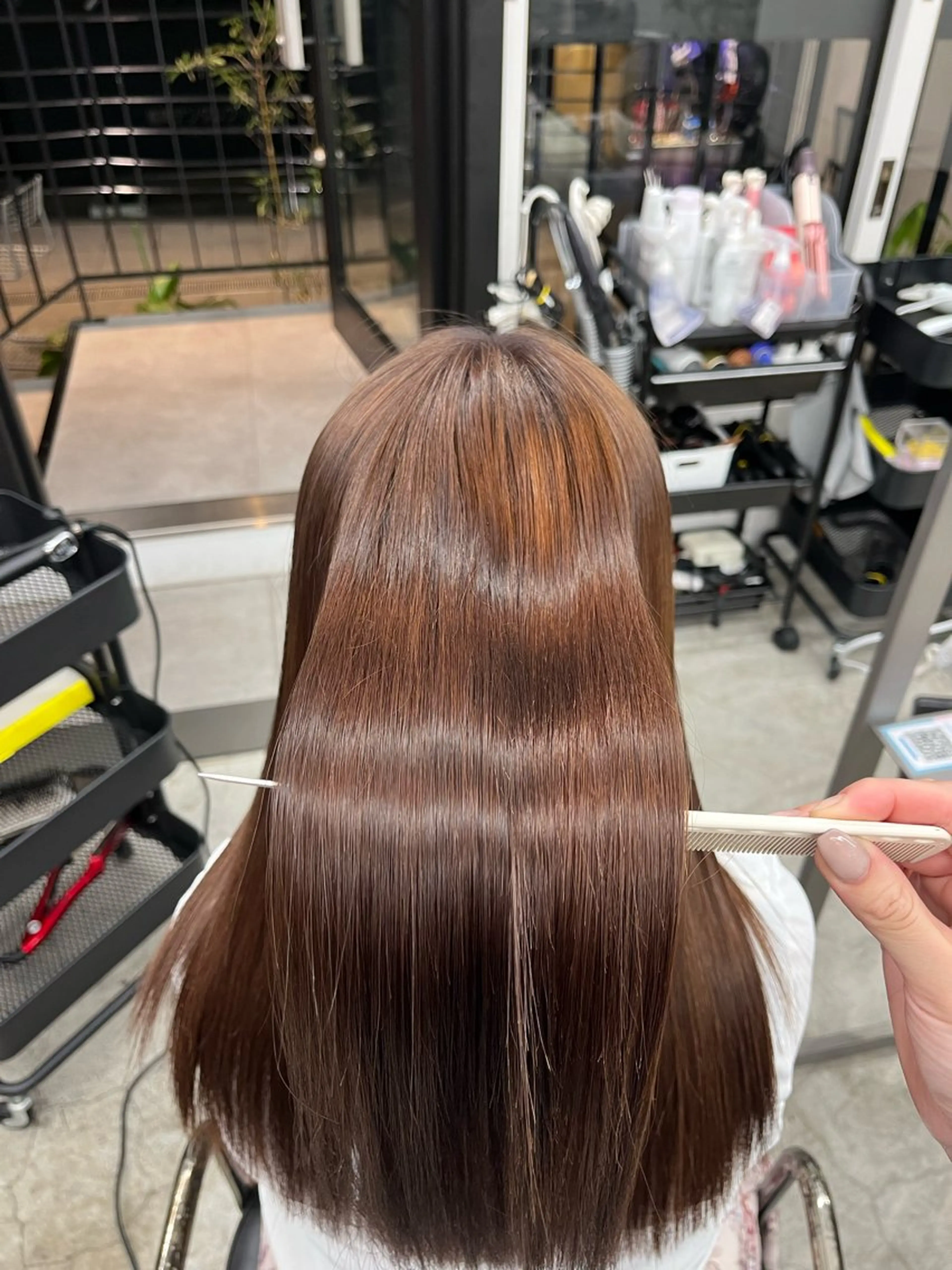 ロング カラー An 矯正モデル募集✨のヘアスタイル