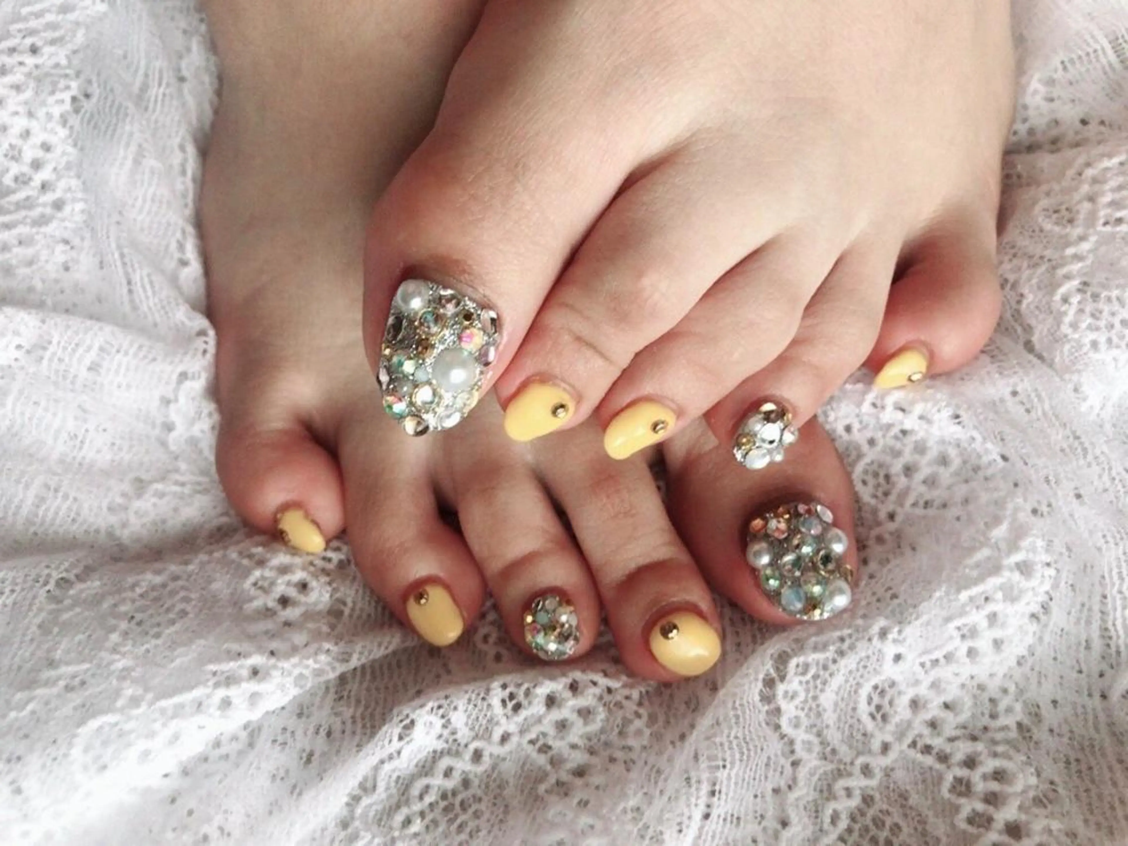 フット🦶ジェルアート10本やり放題コース❤️(オフ代別途で可能)の写真