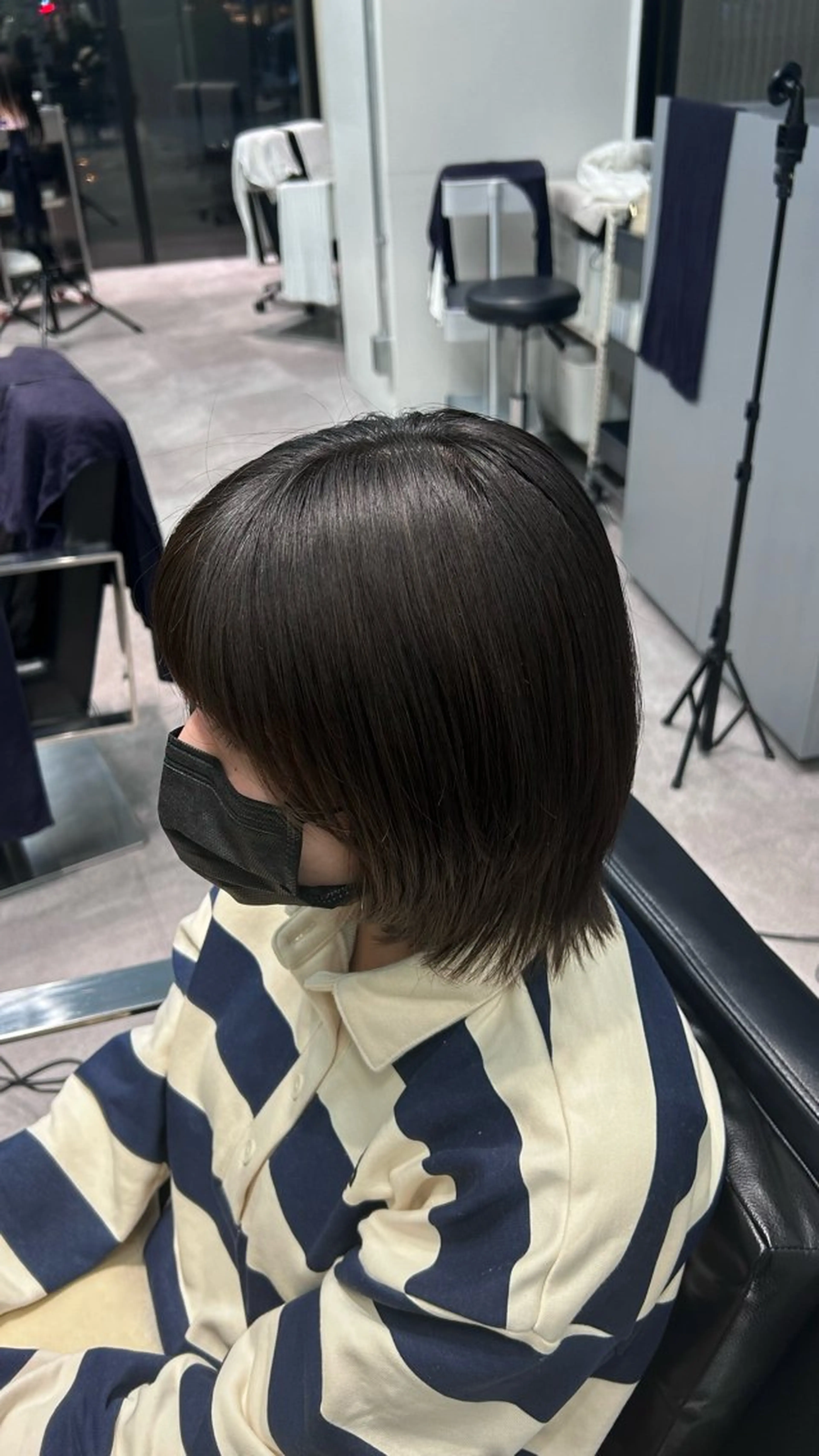 ショート 縮毛矯正 CHARLES DESSIN所属・神宮前 ／吉田日和のヘアスタイル