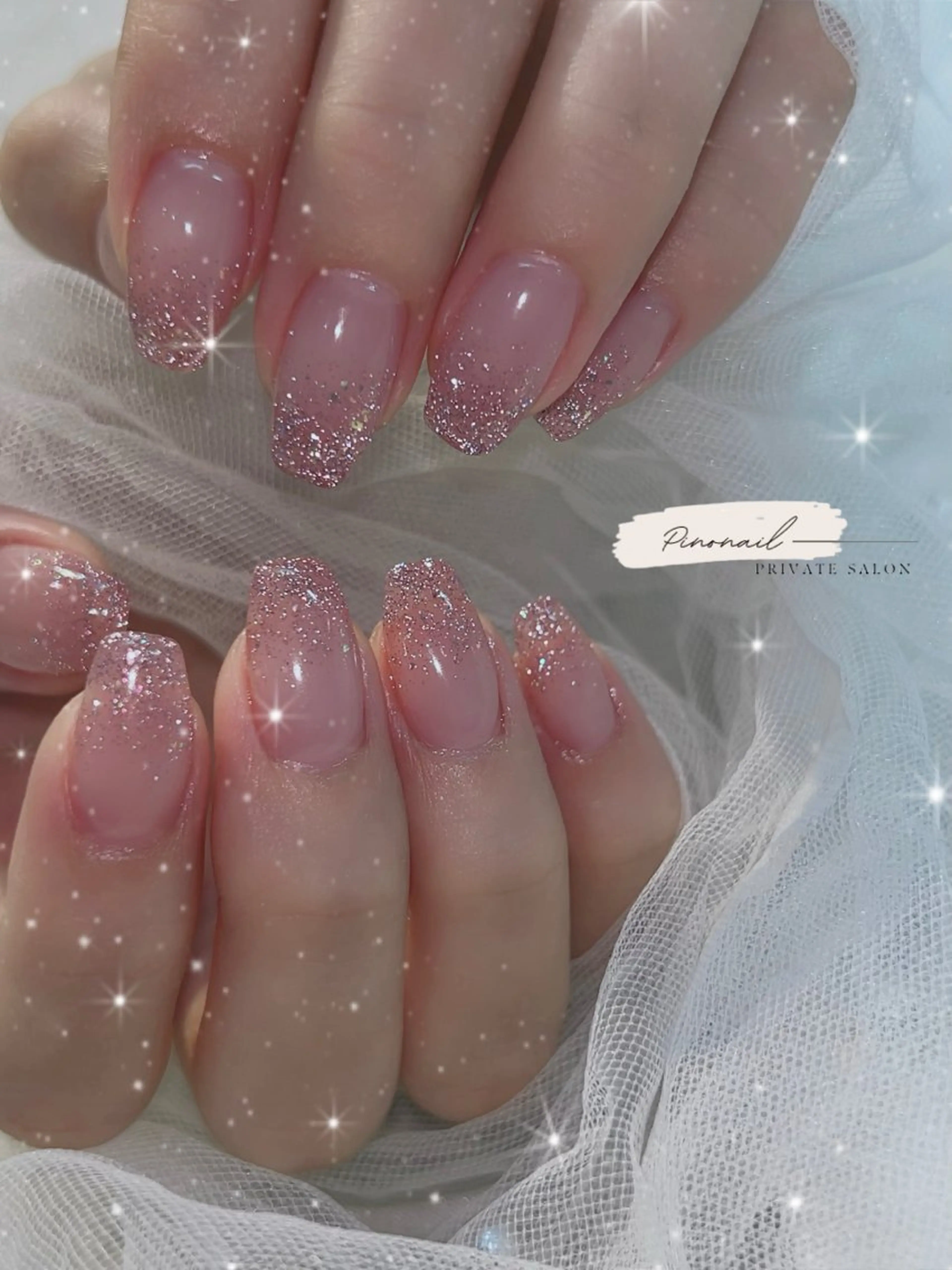 ネイル フラッシュネイル ハンドネイル pinonail所属・Pino Nailのネイルデザイン