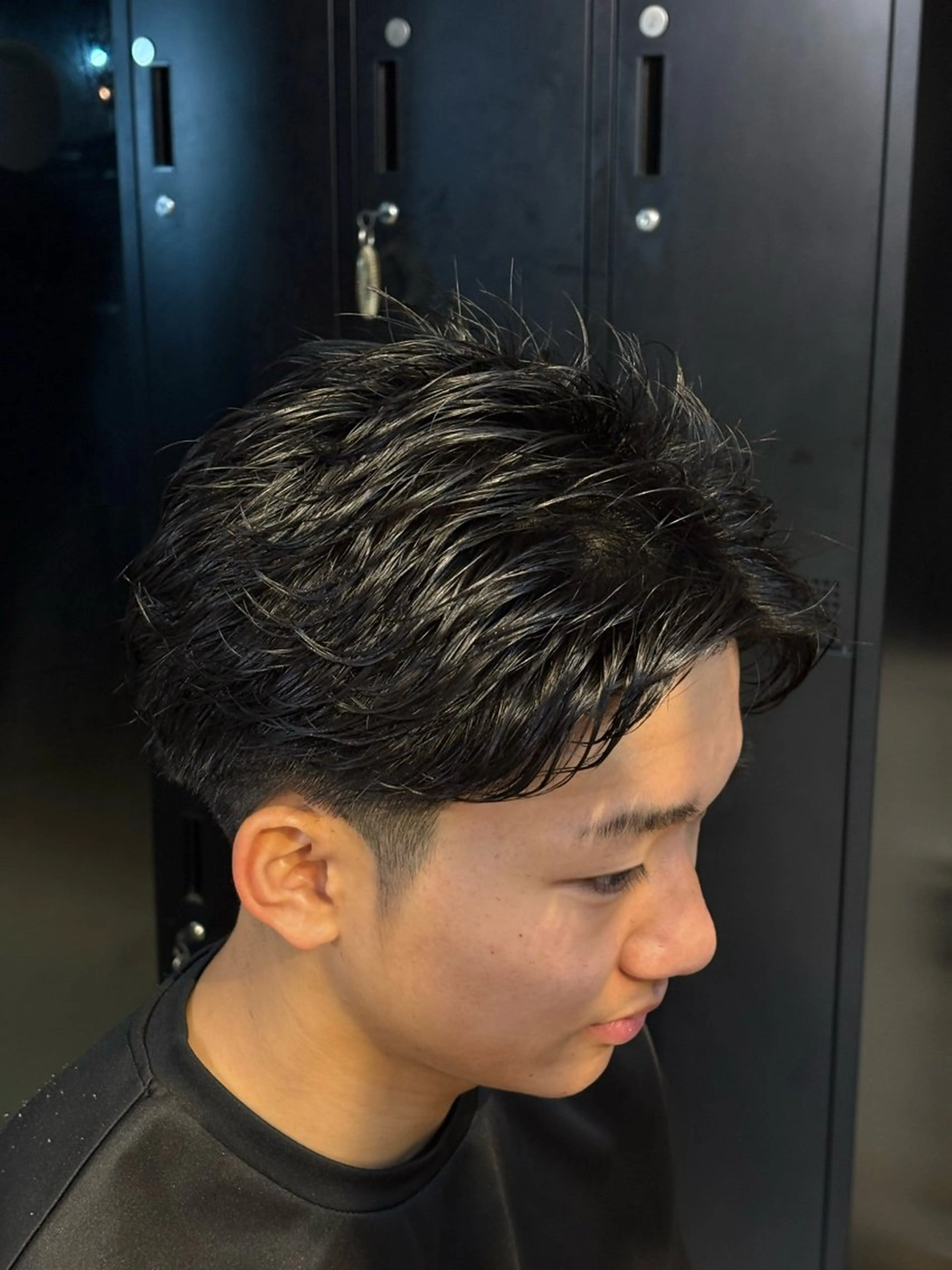 ショート パーマ ショートヘア ユウト 【メンズ限定】のヘアスタイル