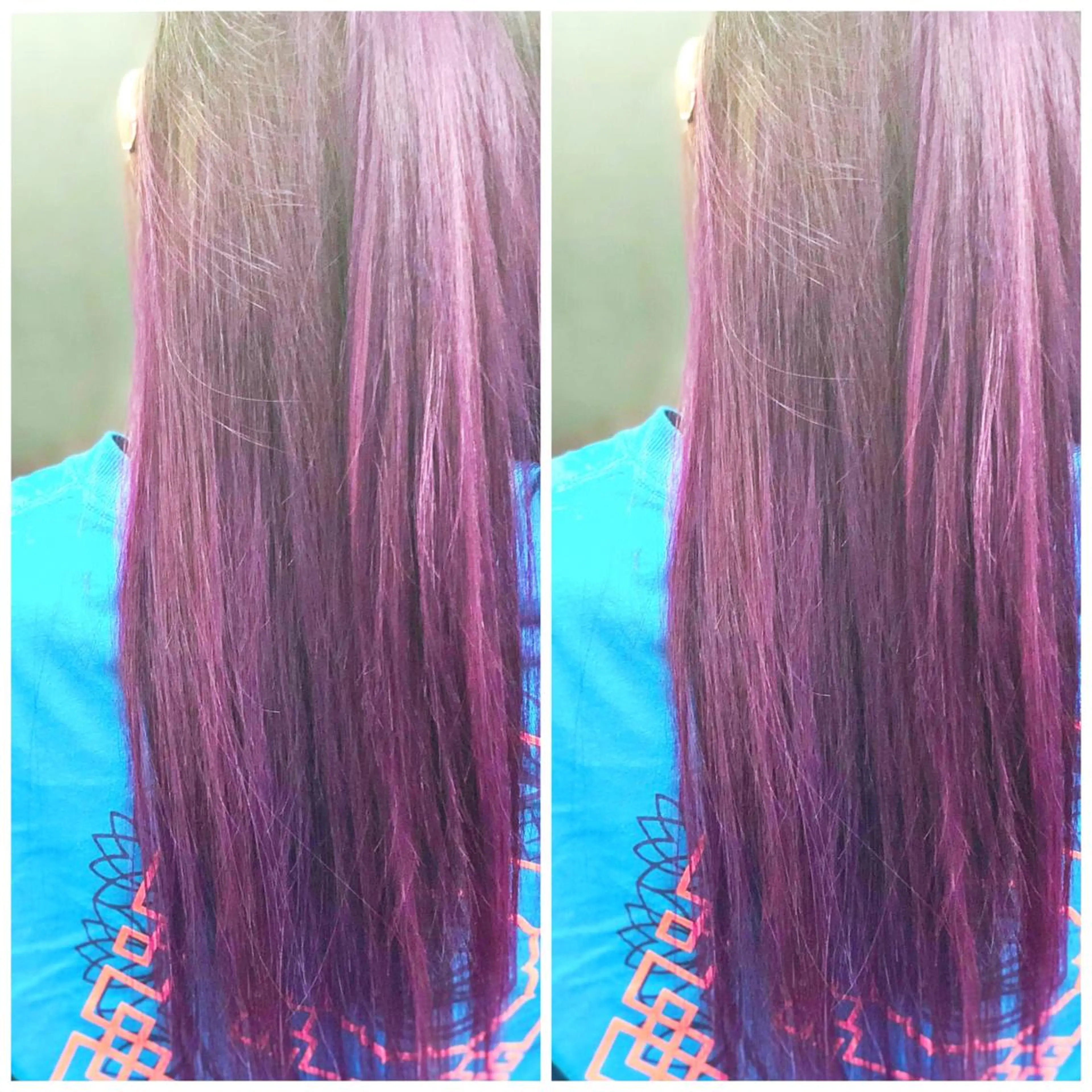 ロング カラー ヤナ マネージャーのヘアスタイル