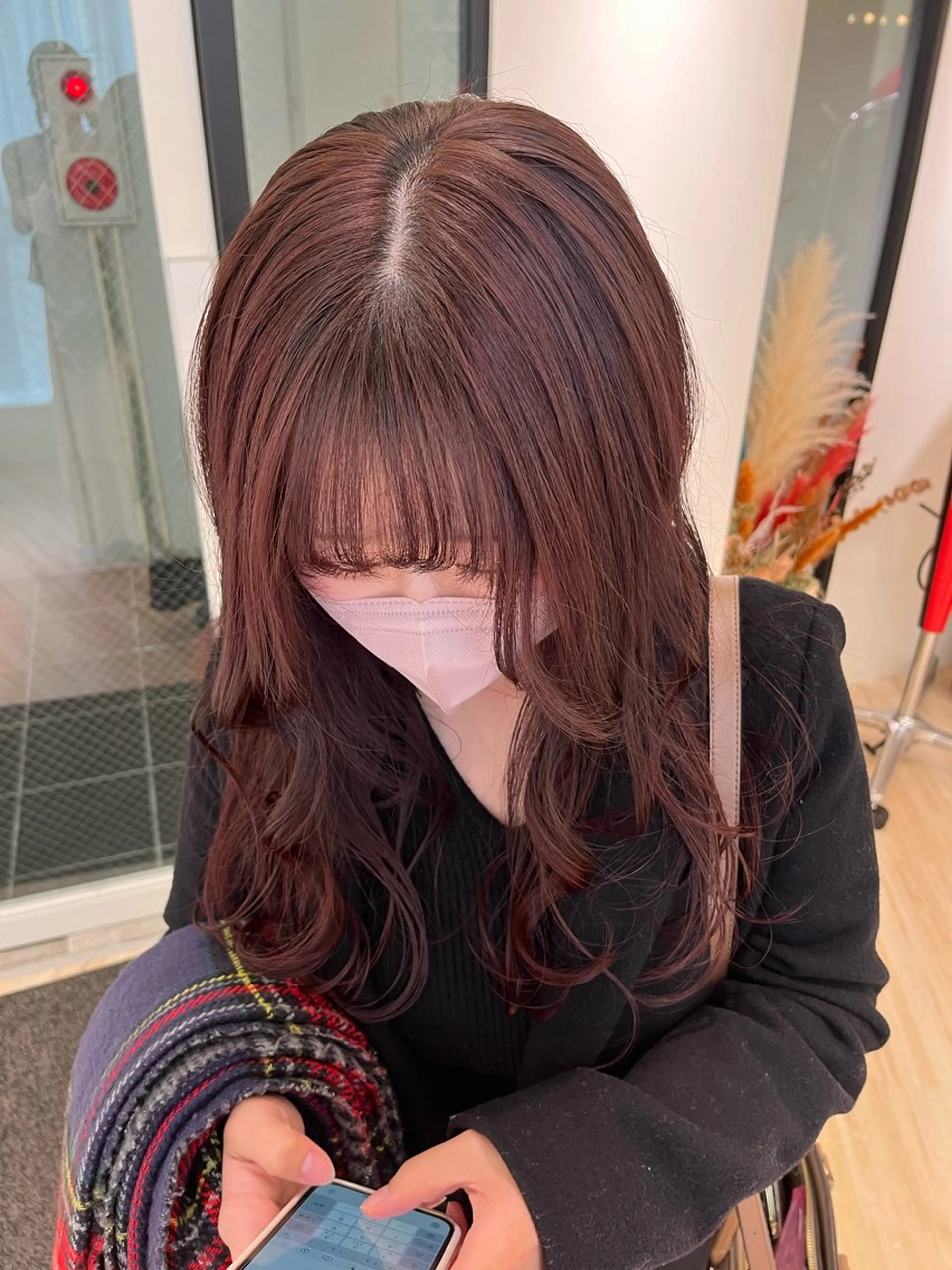 ロング カラー ヘアカラー ParveMix￤ 大賀さつき🍨🤍のヘアスタイル